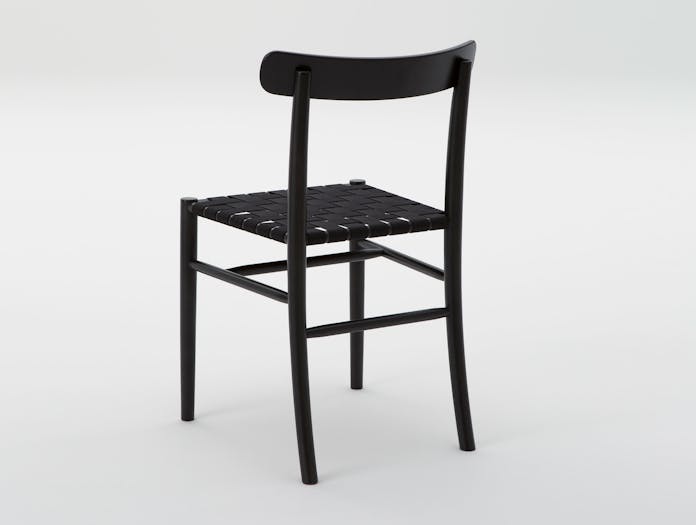 Maruni Lightwood Chair Maple Black Webbing Seat