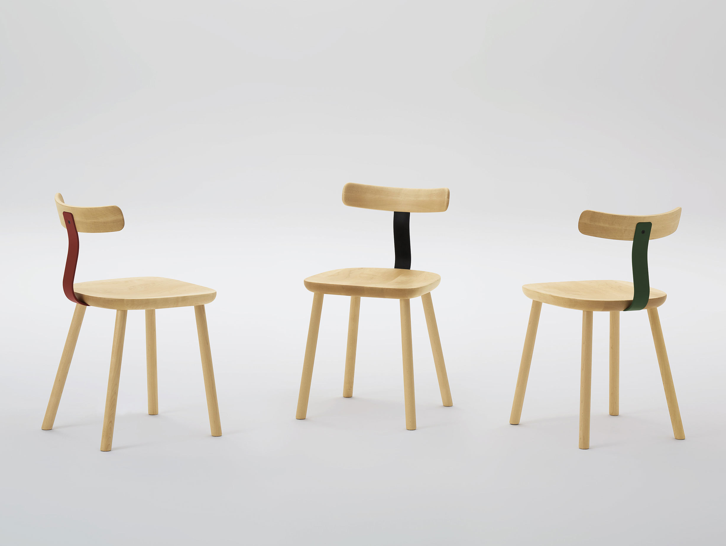 Maruni T 1605 Chair Maple