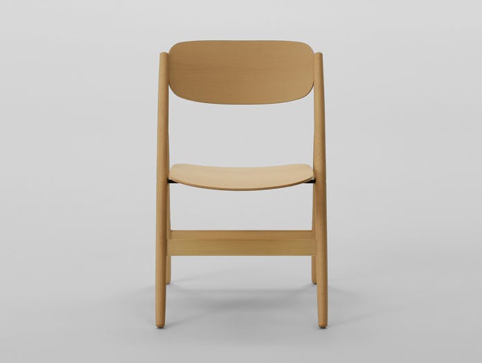 Maruni Hiroshima Folding Chair Beech 01