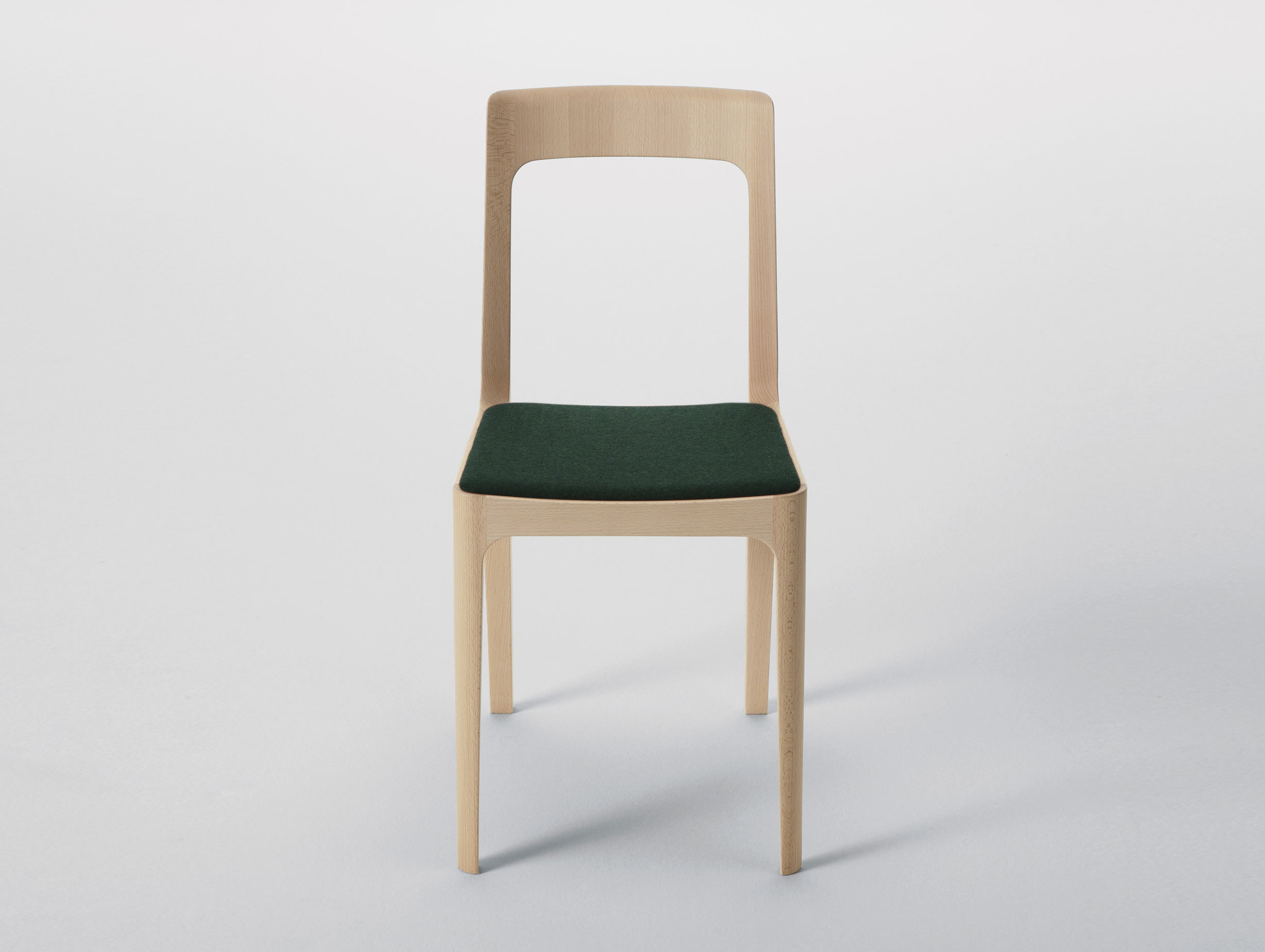 Maruni Hiroshima Side Chair Beech Divina Seat