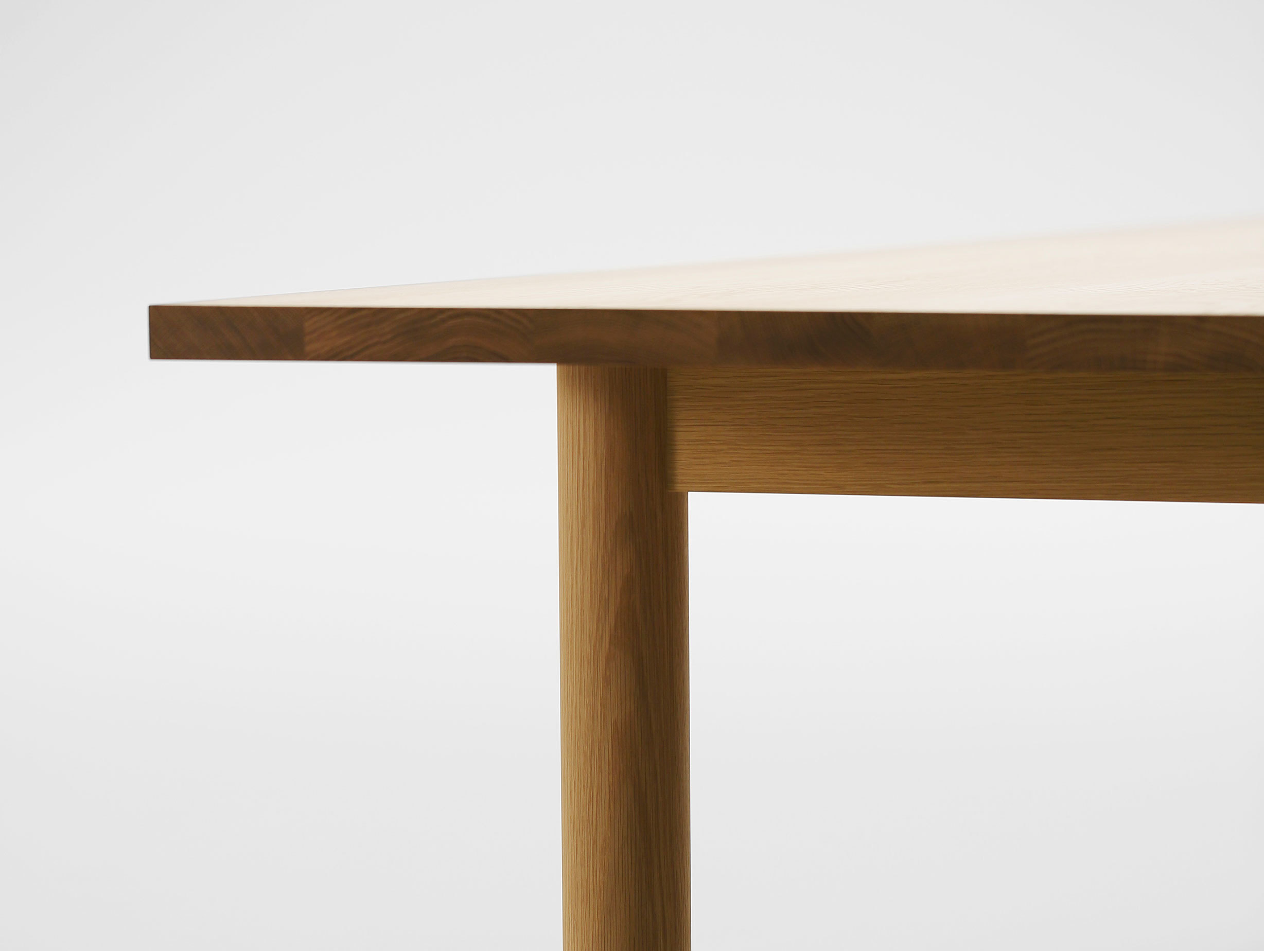 Maruni Malta Table Oak Detail