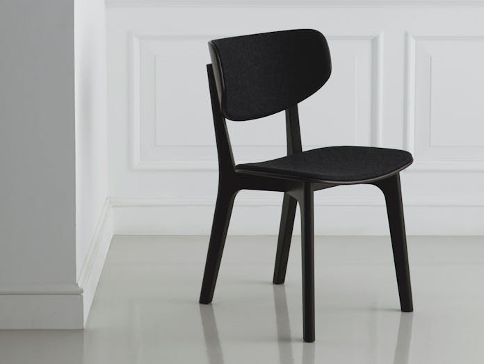 Maruni Roundish Chair Black Divina