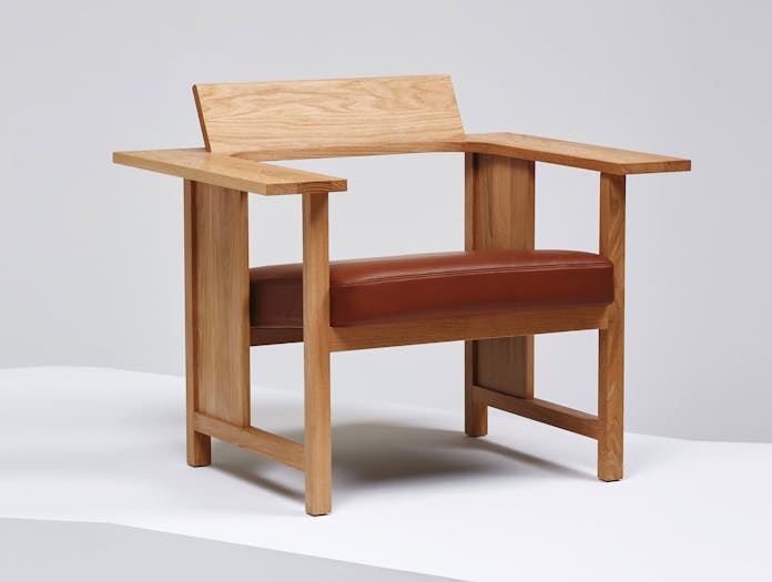 Mattiazzi Clerici Lounge Chair Oak Upholstered Konstantin Grcic