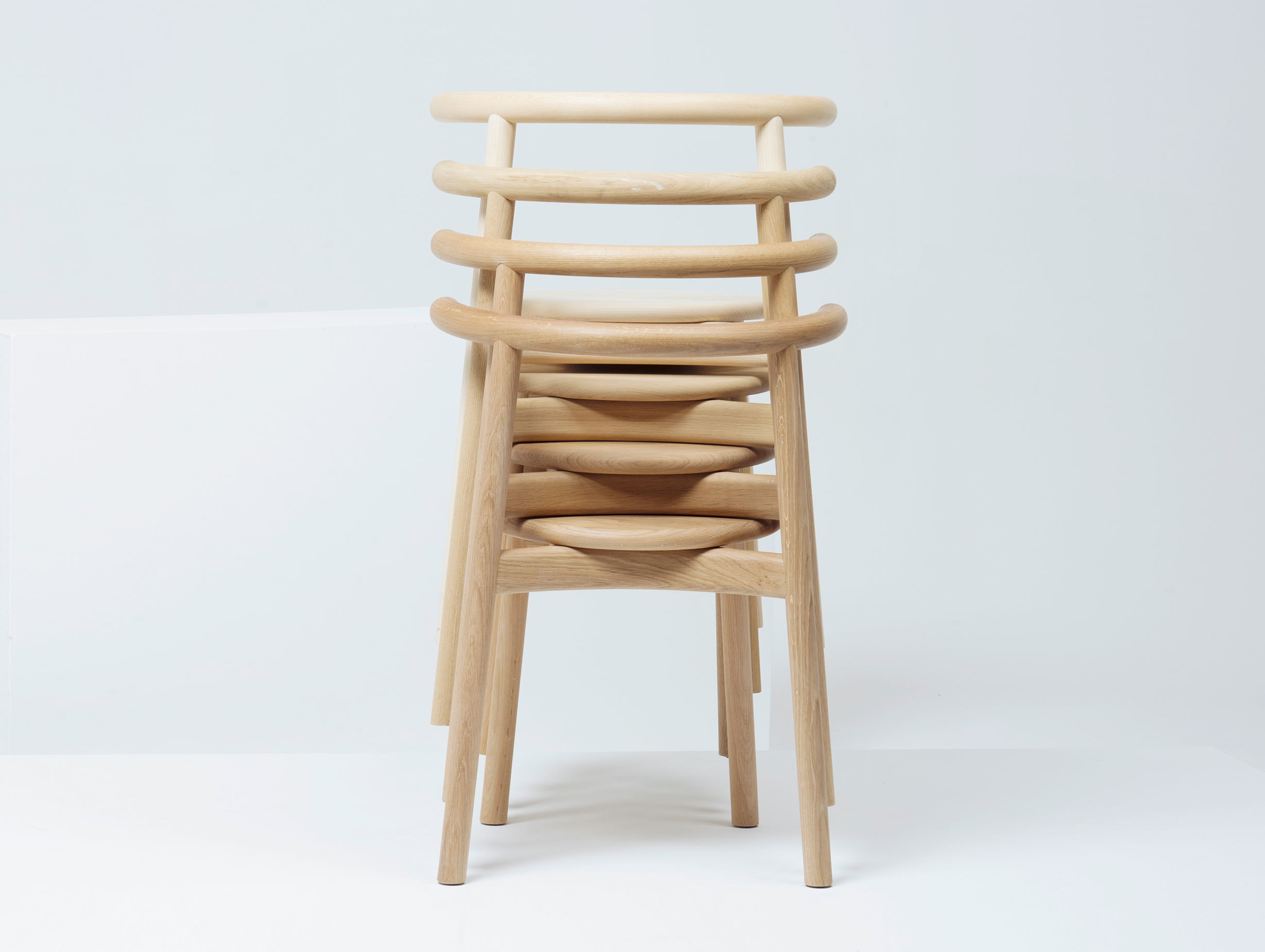 Mattiazzi Solo Chair Oak Stack Studio Nitzan Cohen