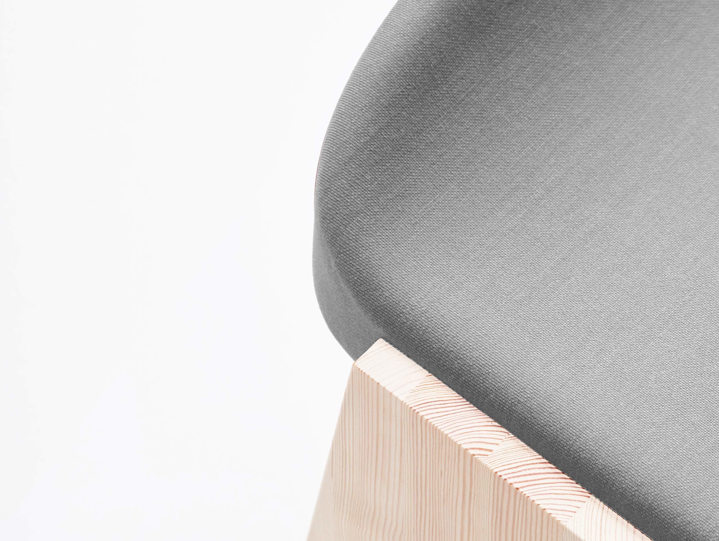 Mattiazzi fronda soft stool grey cl