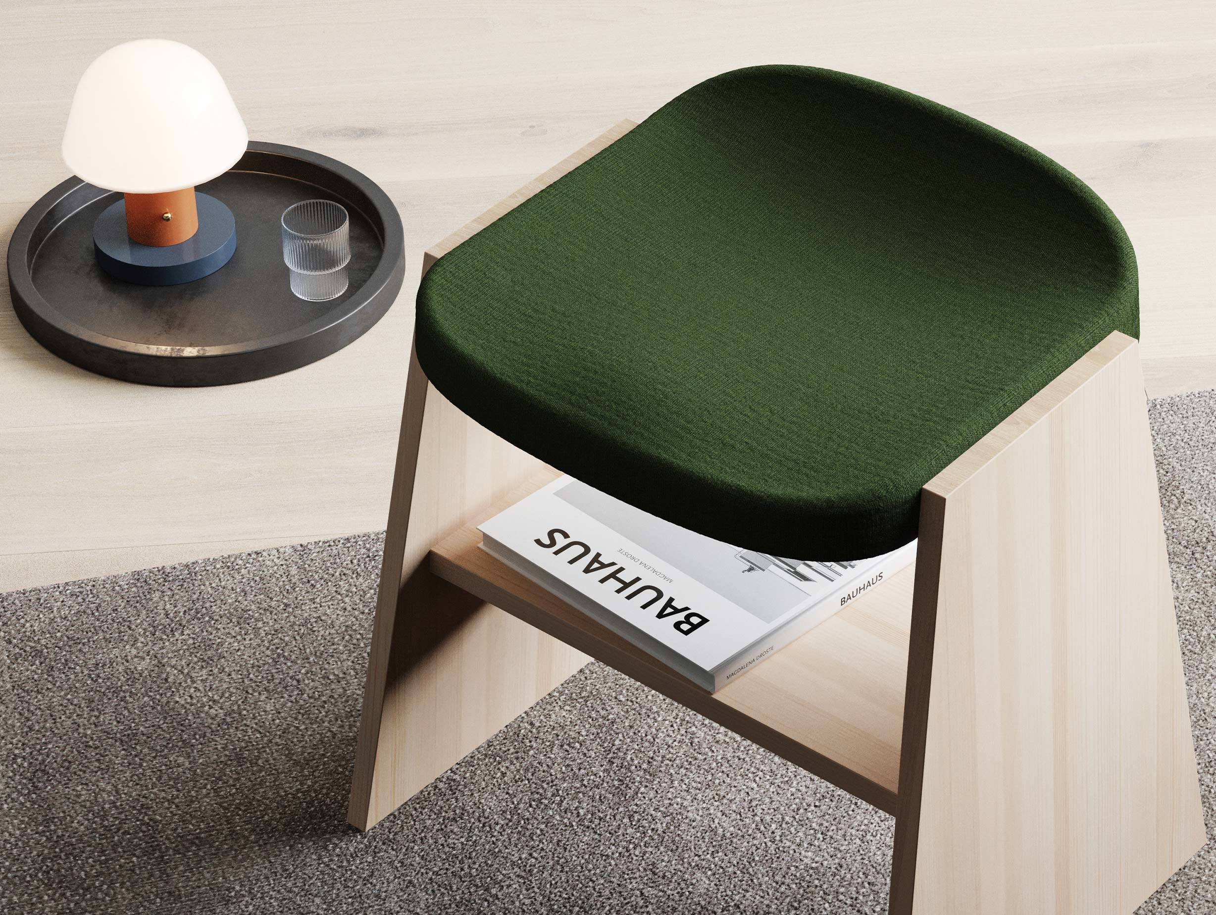 Mattiazzi fronda soft stool ls