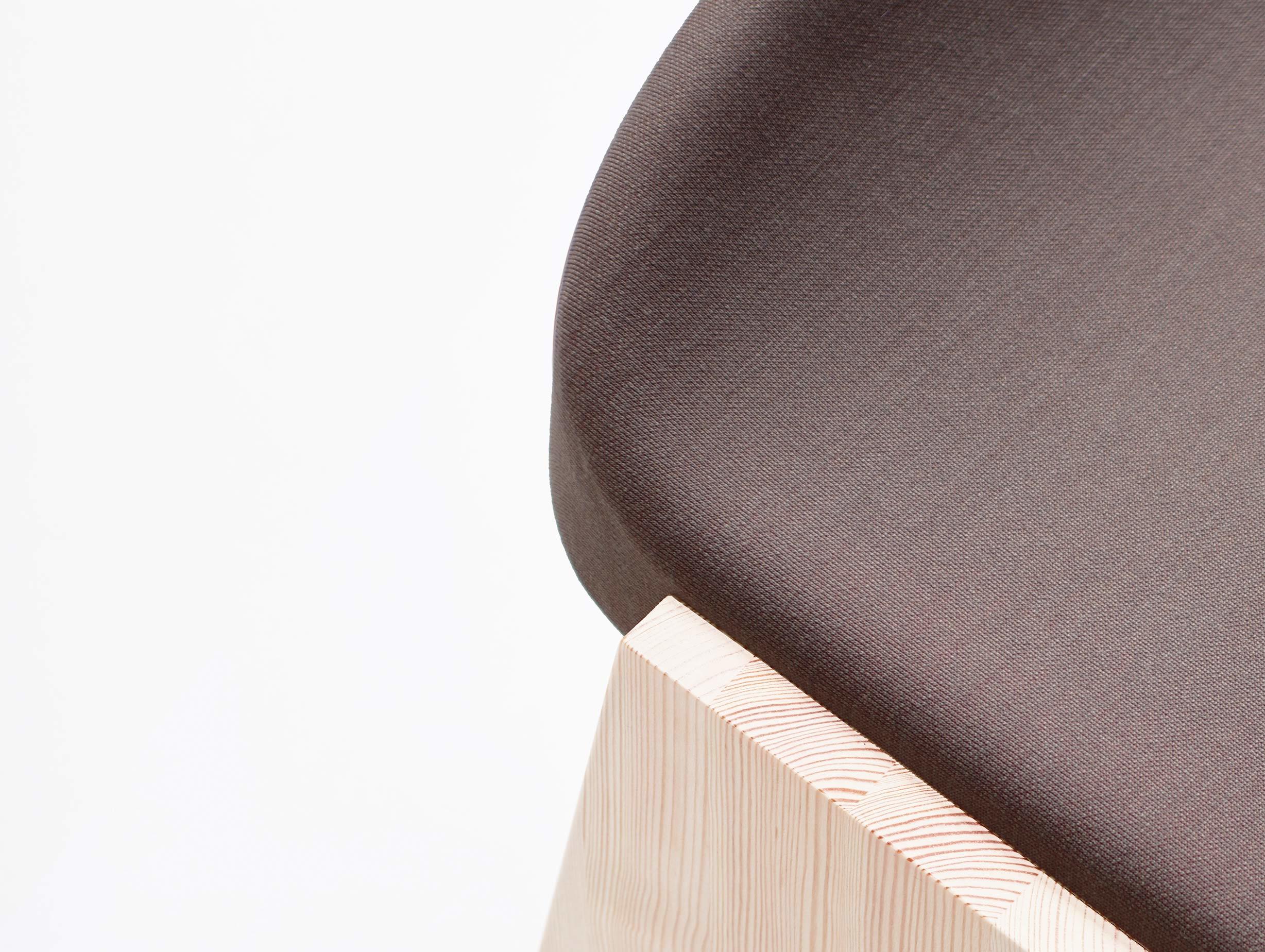 Mattiazzi fronda soft stool marron cl