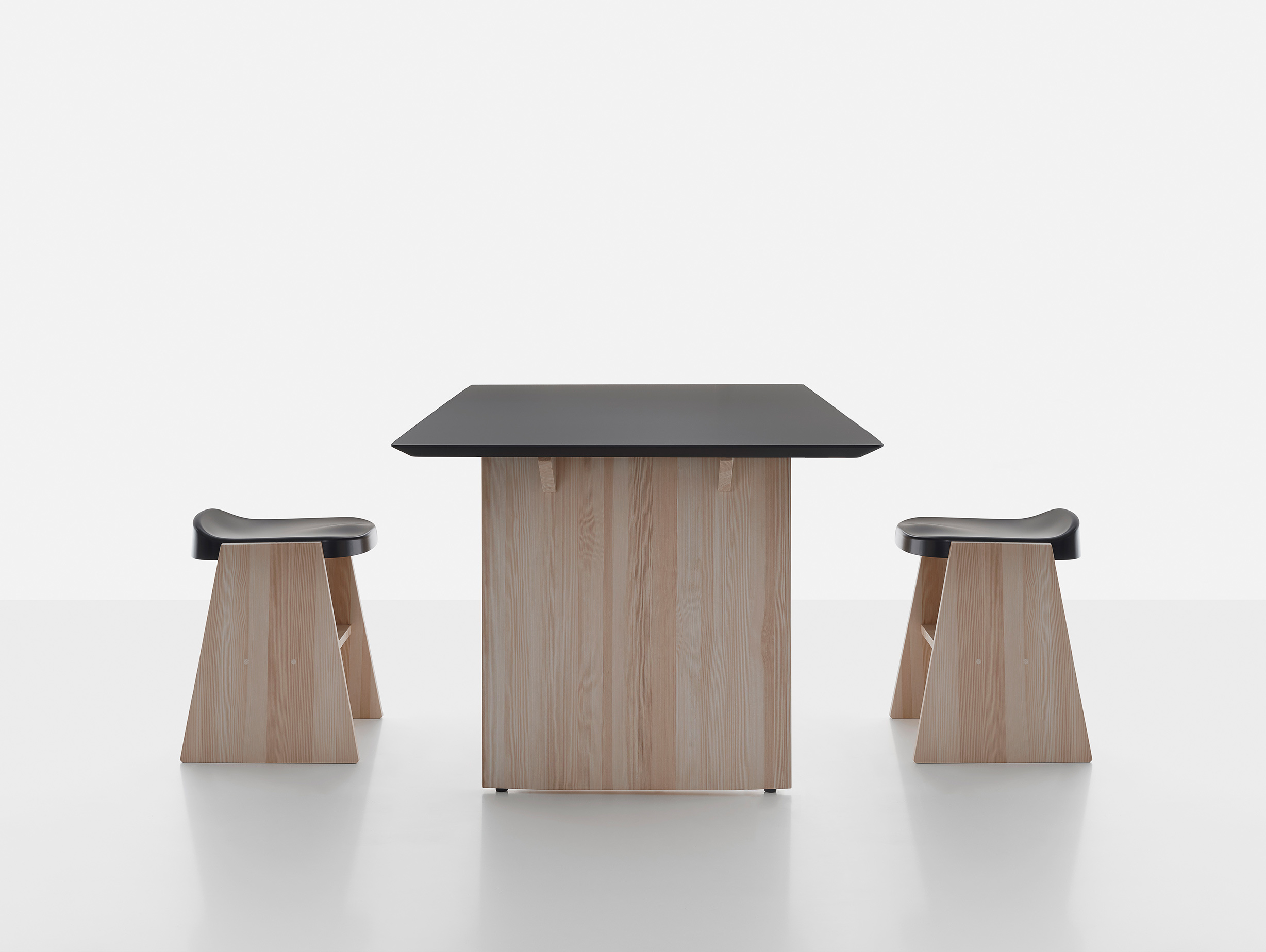 Mattiazzi fronda table black pine ls 3