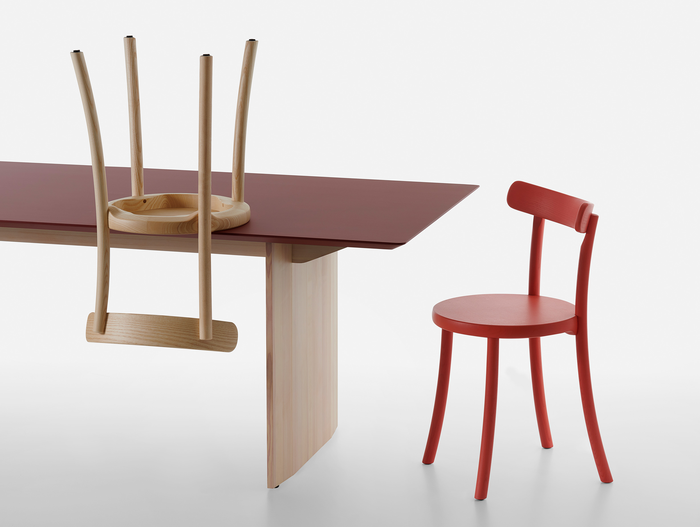 Mattiazzi fronda table rosso jaipur pine ls 8