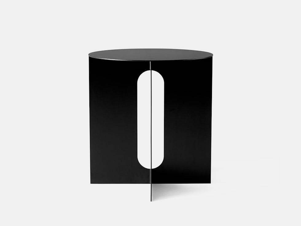 Menu androgyne side table black Menu androgyne side table black