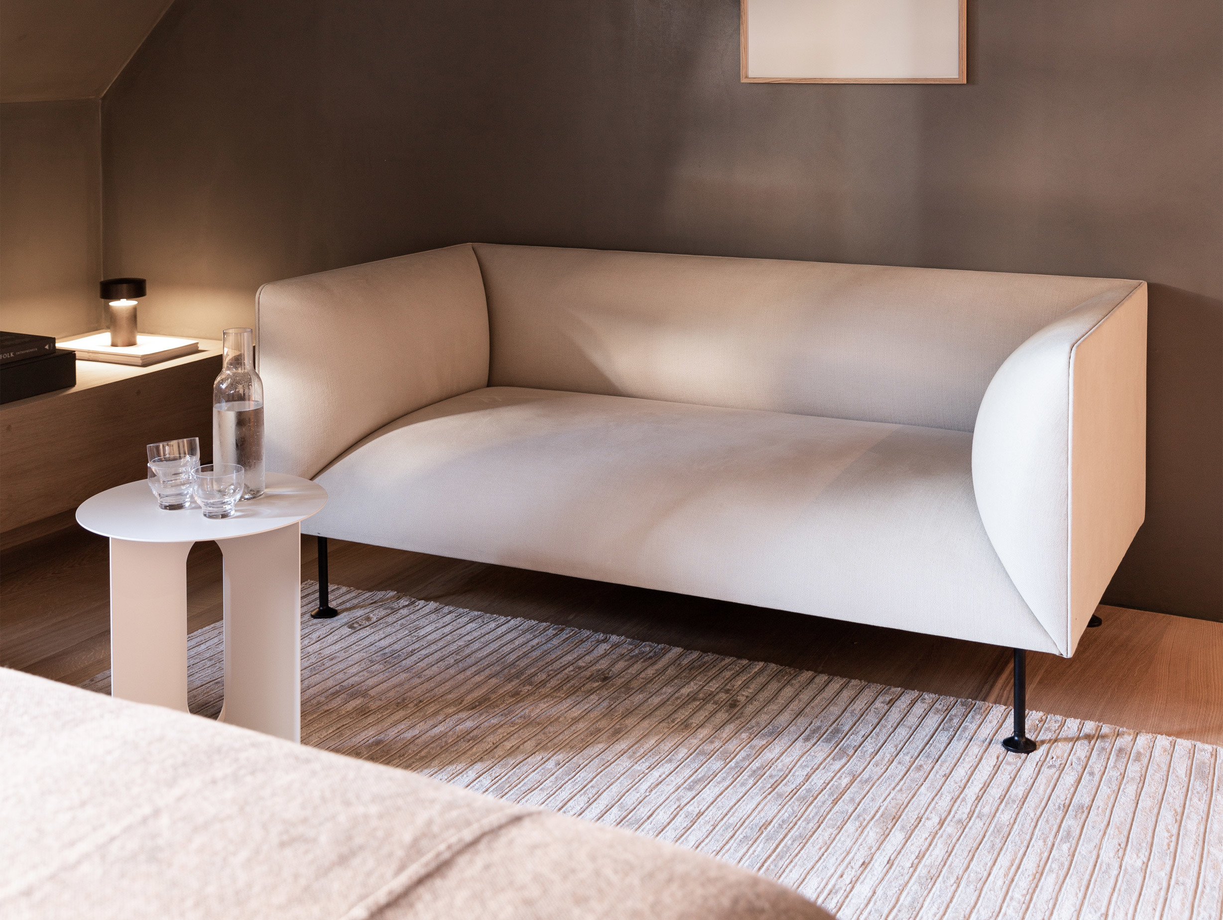 Menu danielle siggerud androgyne side table steel base ivory lifestyle