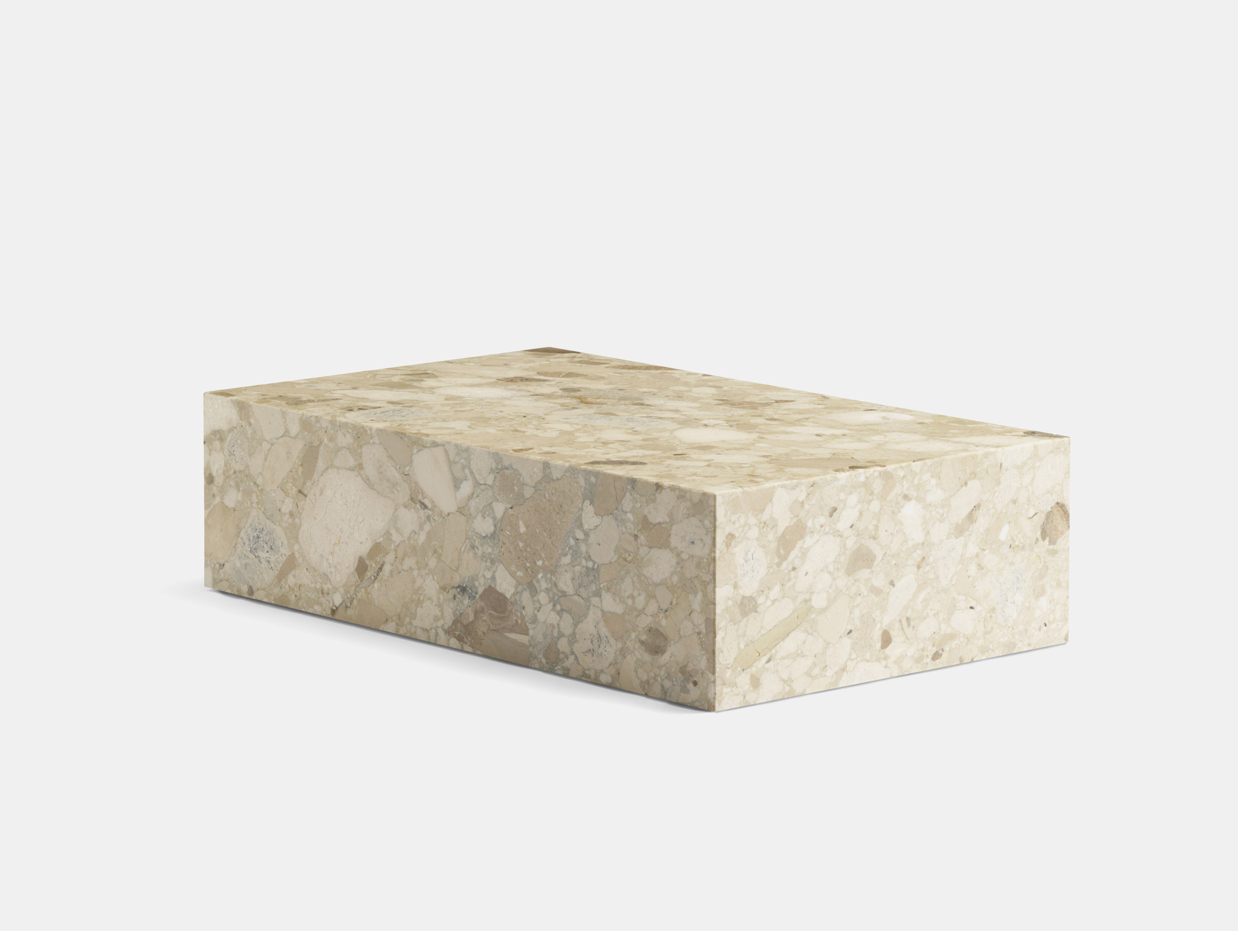 Menu plinth low kunis breccia stone