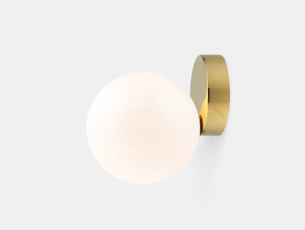 Michael Anastassiades Tip Of The Tongue Wall Lamp Brass