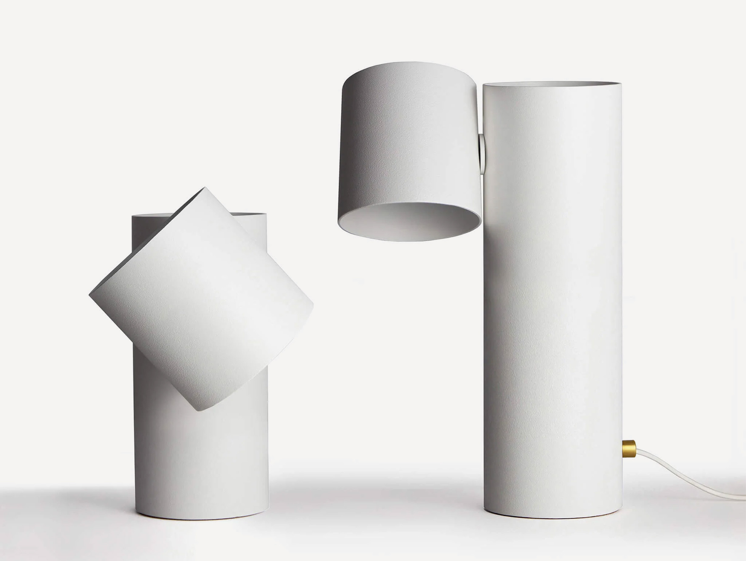 Minimalux drum table lamp d1 d2 lifestyle