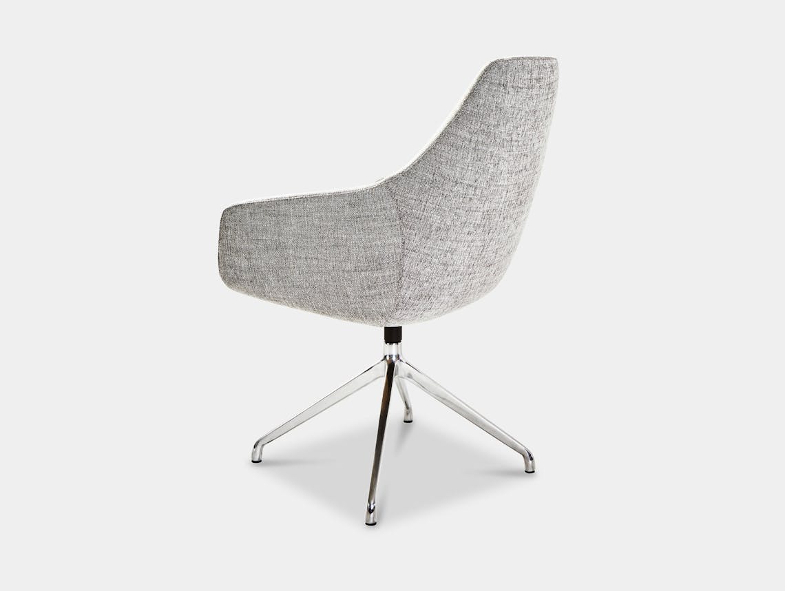 Montis geert koster vico dining chair aluminium swivel base 2