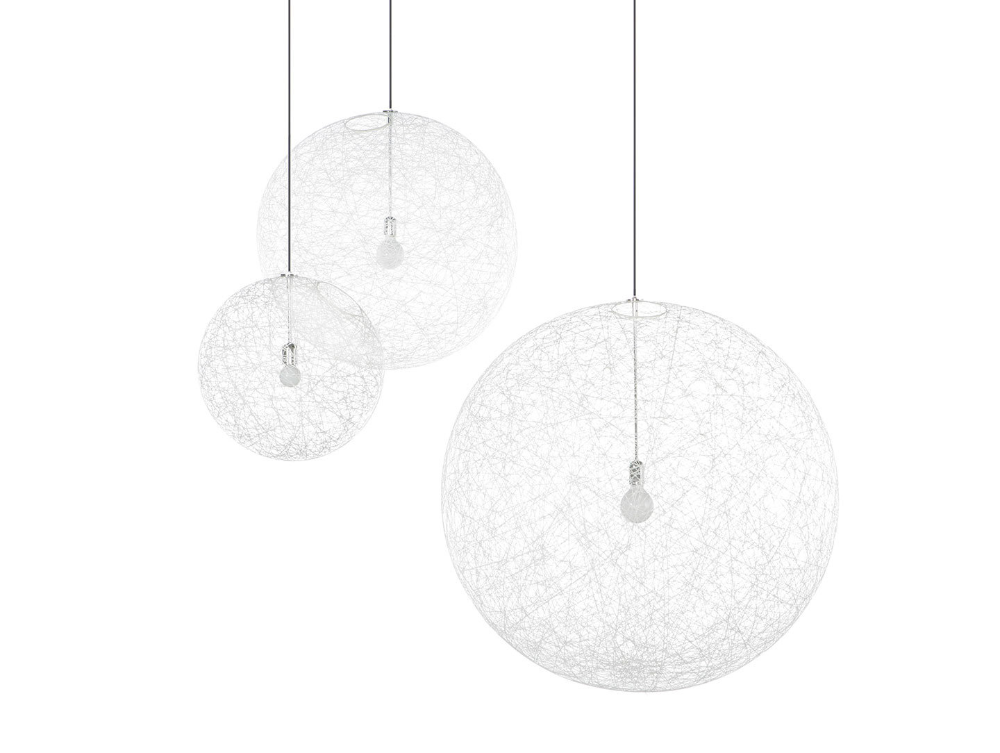 Moooi Random Pendant Lights White Bertjan Pot