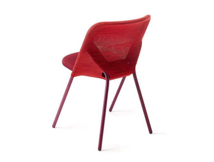 Moooi Shift Dining Chair Red Back Jonas Forsman