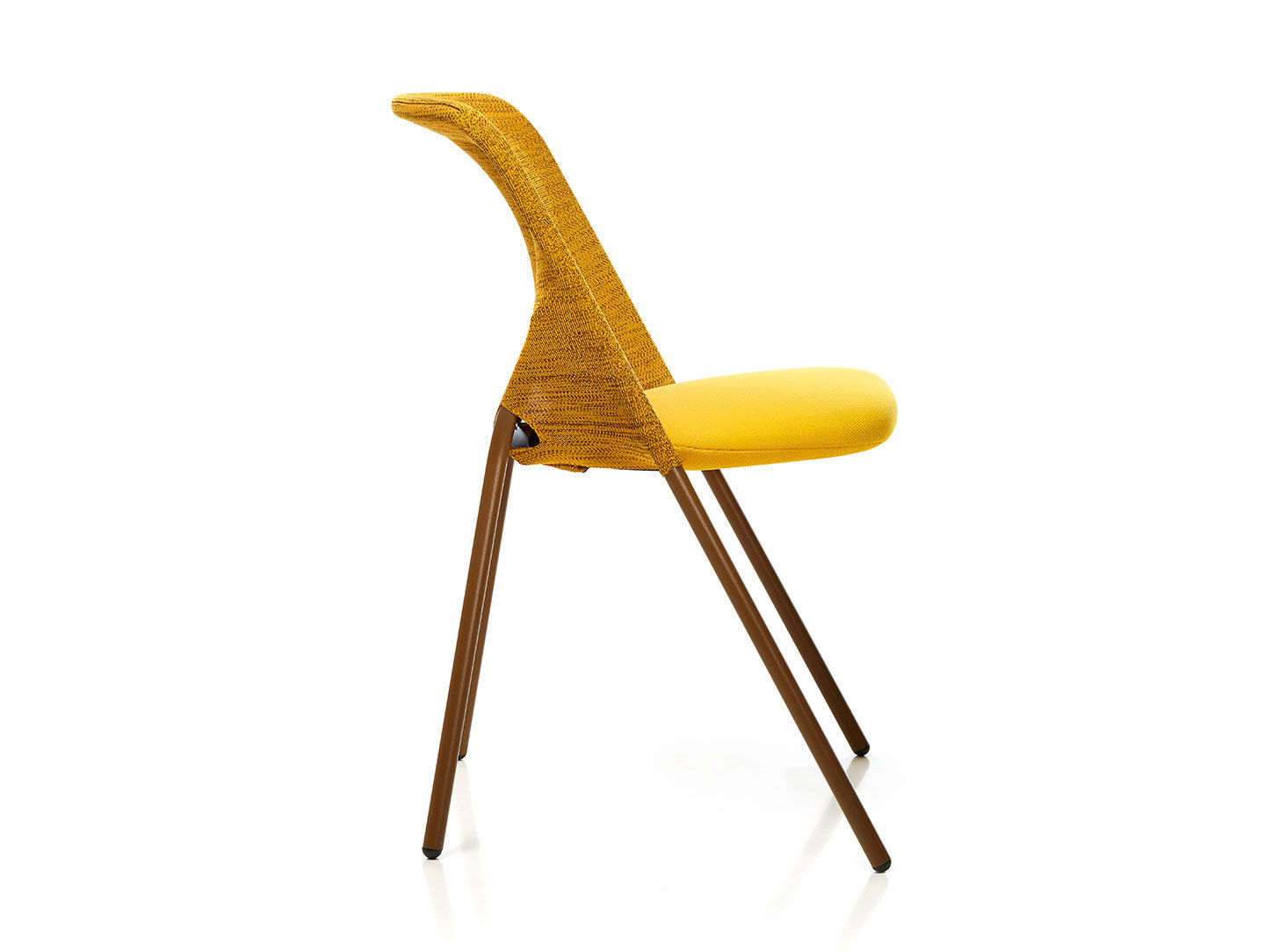 Moooi Shift Dining Chair Yellow Side Jonas Forsman