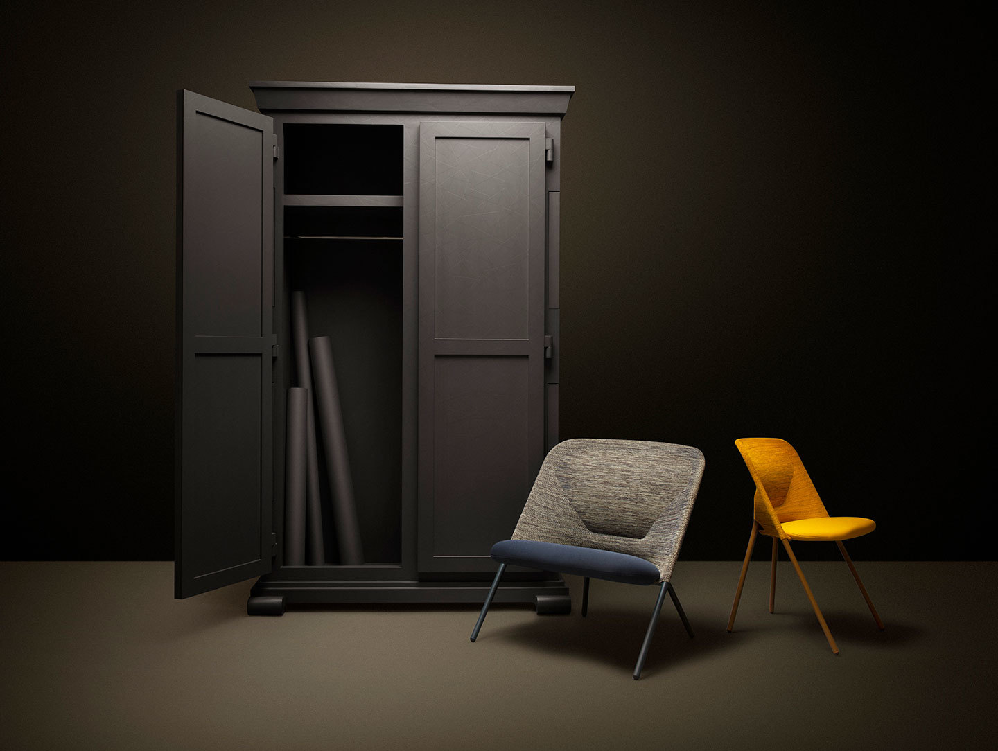 Moooi Shift Folding Chairs Jonas Forsman