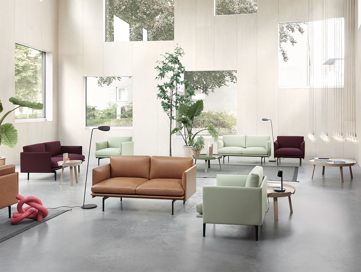 Muuto Outline studio around tables