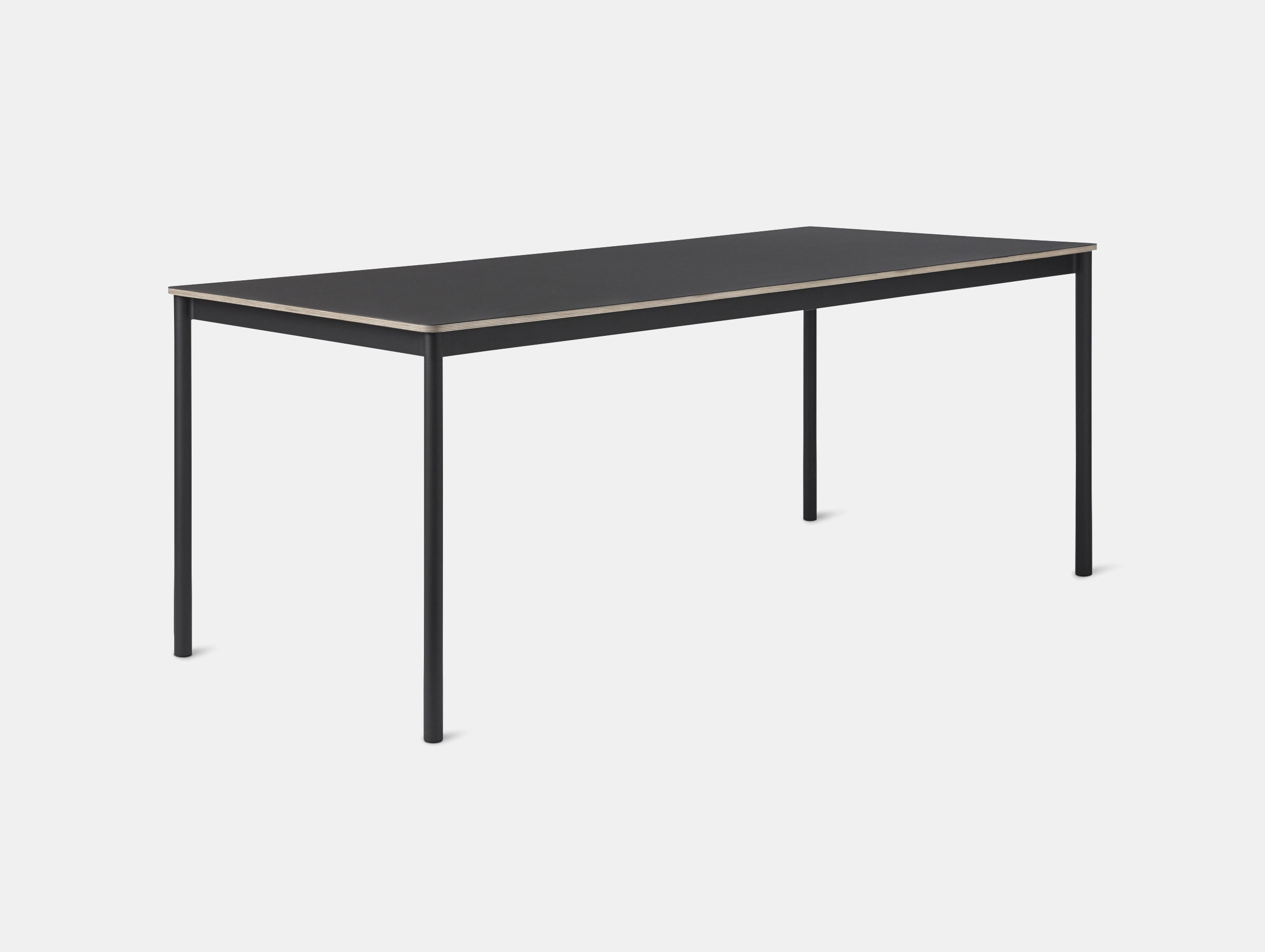 Muuto Base Table Black Mika Tolvanen