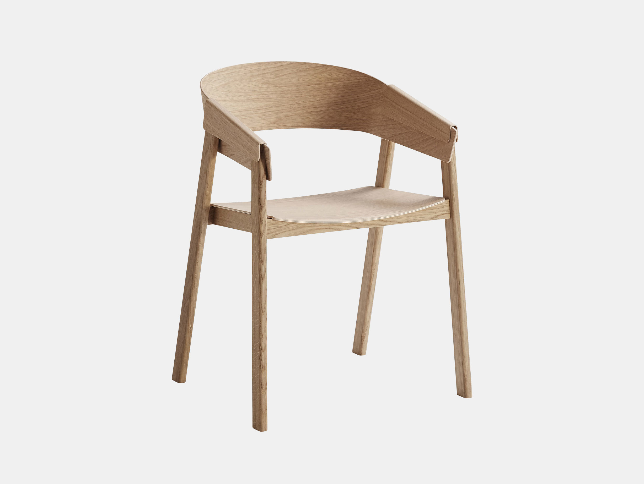 Muuto Cover Chair Oak Thomas Bentzen