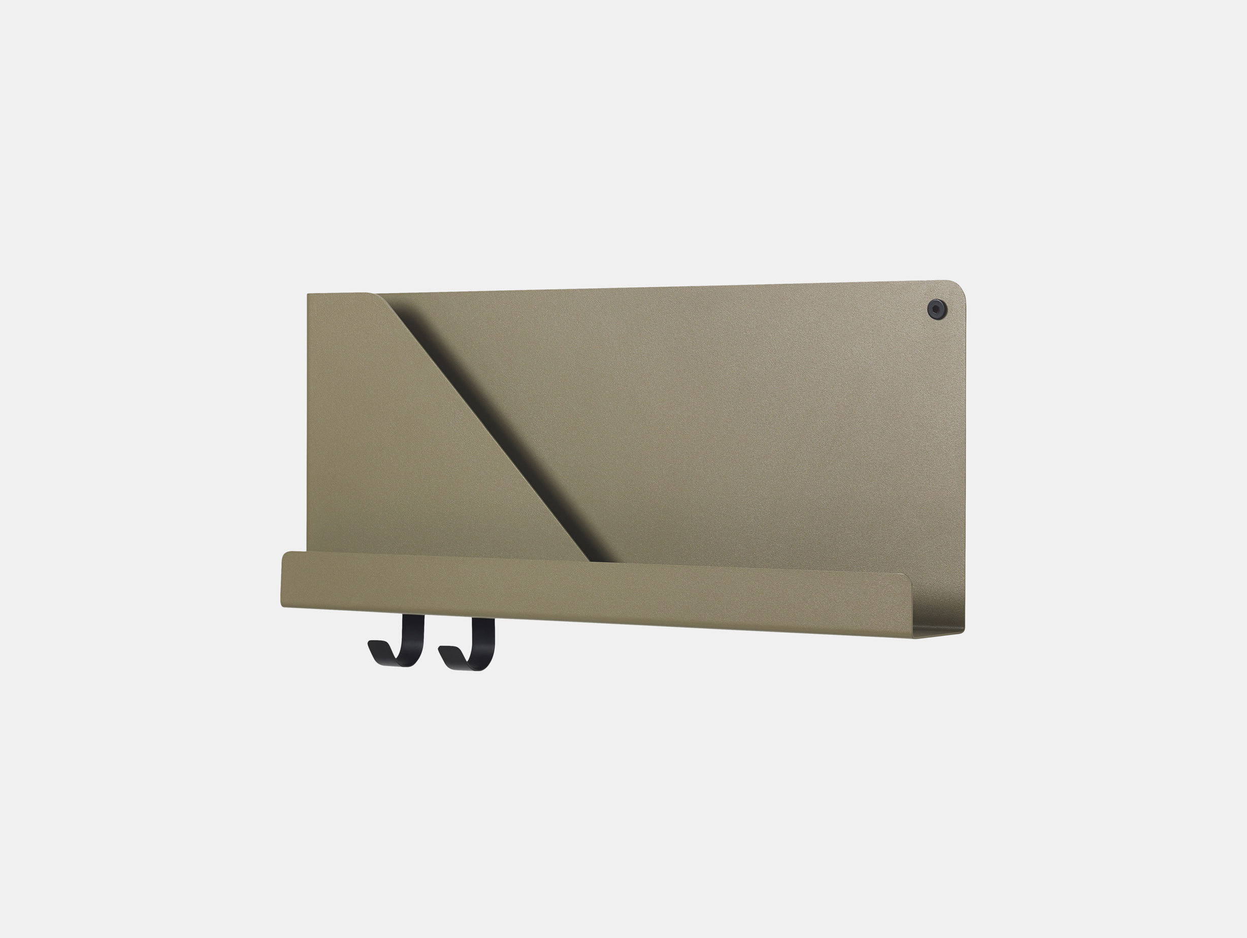 Muuto Folded Shelf Small Olive Johan Van Hengel