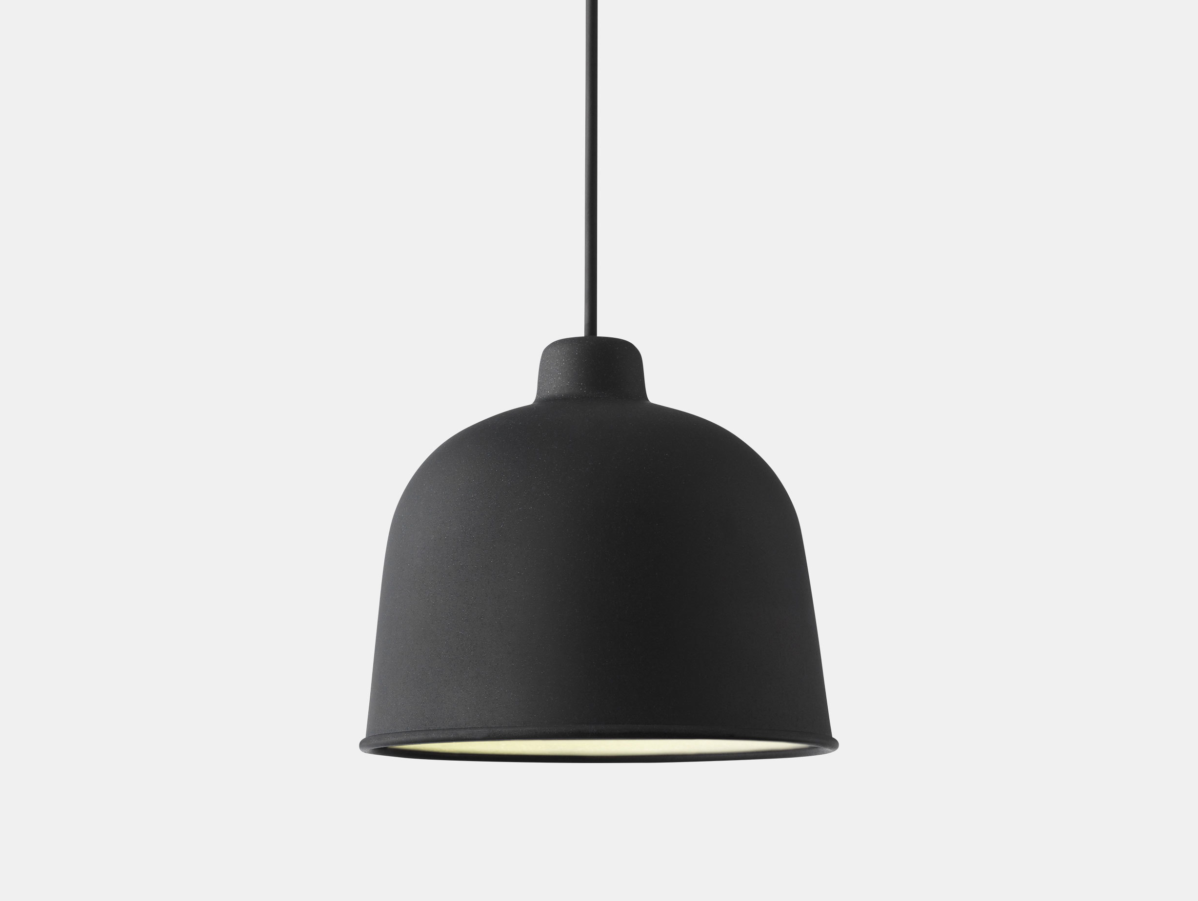 Muuto Grain Pendant Lamp Black Jens Fager