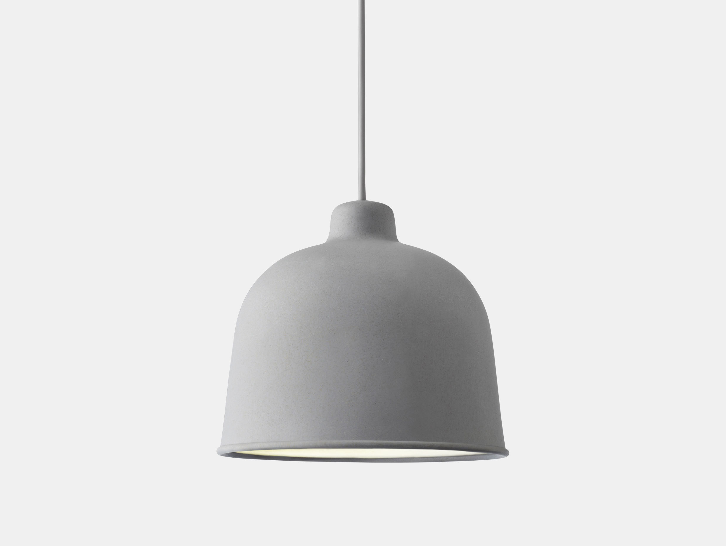 Muuto Grain Pendant Lamp Grey Jens Fager