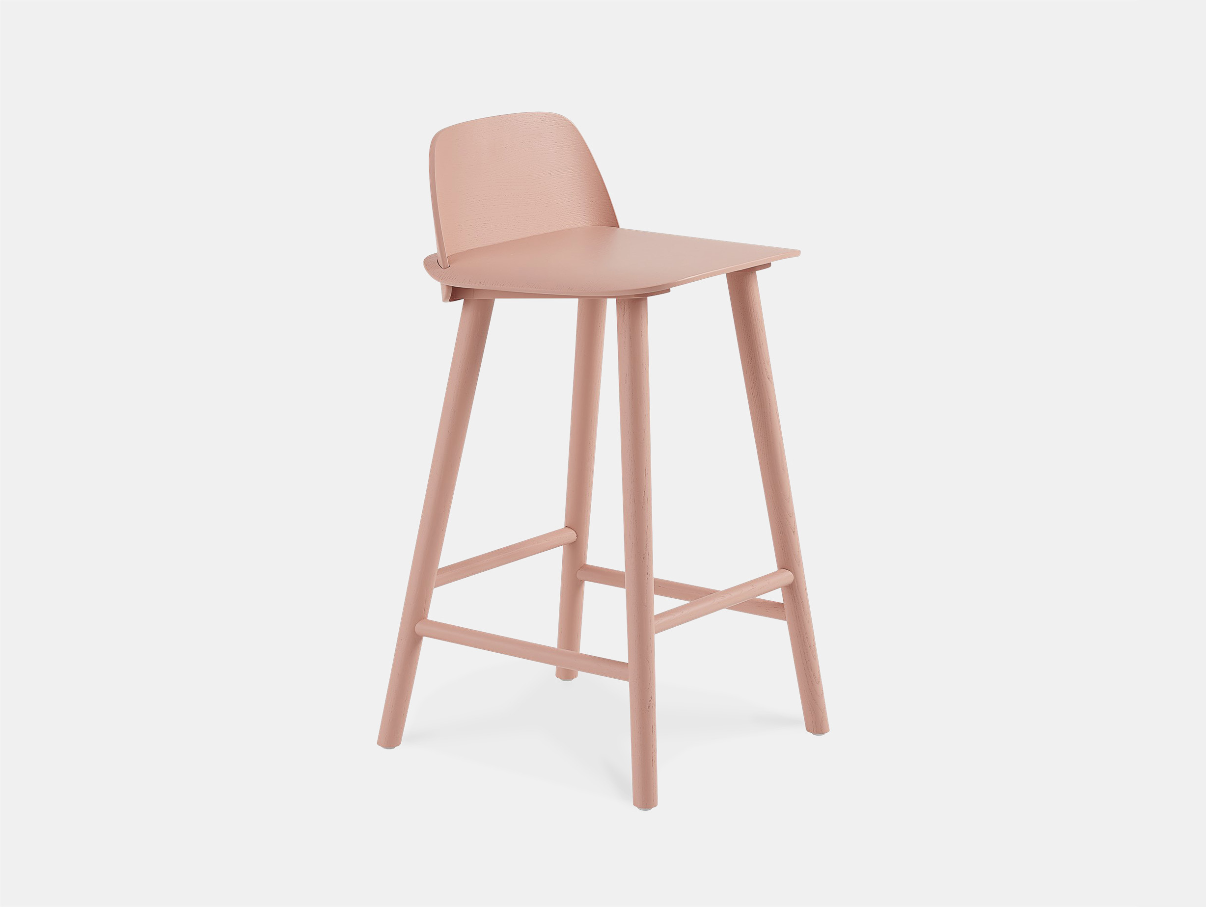 Muuto Nerd Counter Stool Tan Rose
