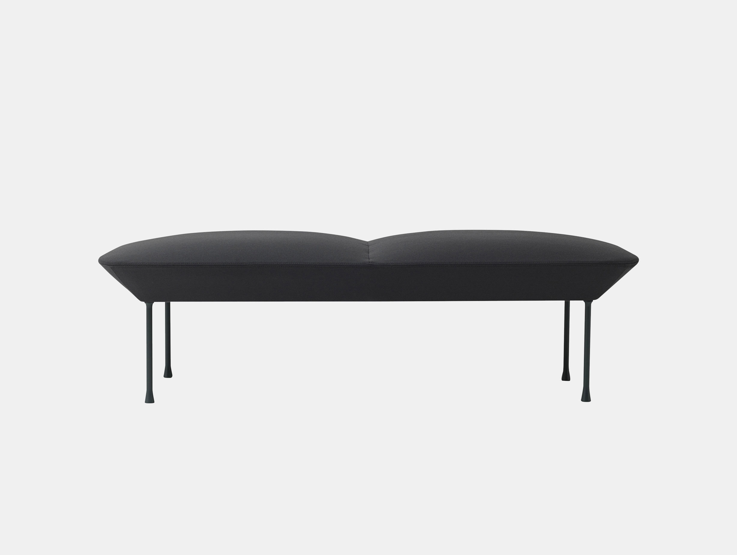 Muuto Oslo Bench Steelcut 180 Anderssen Voll