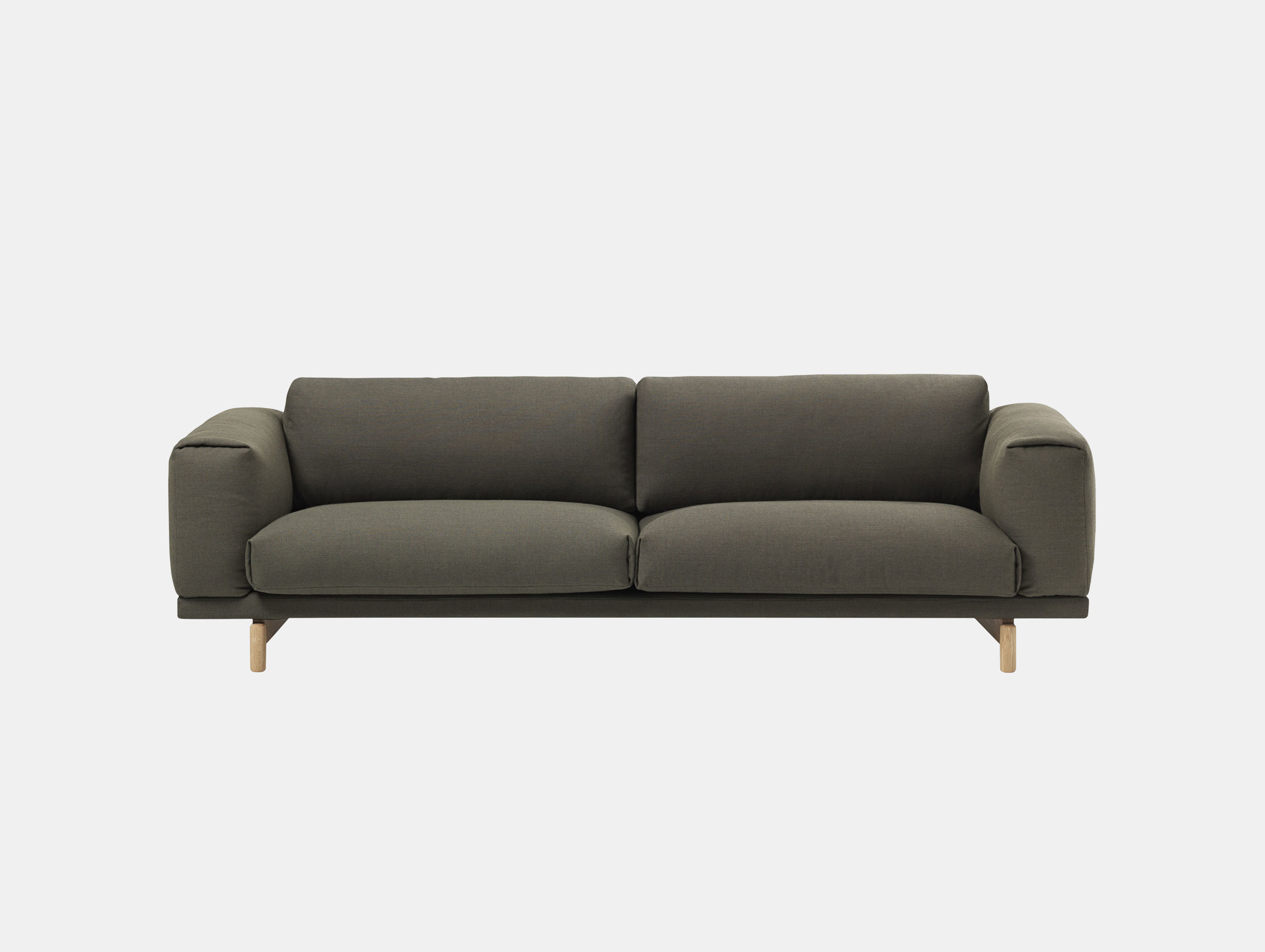 Muuto Rest Sofa 3 Seater Fiord 961 Oak Anderssen Voll