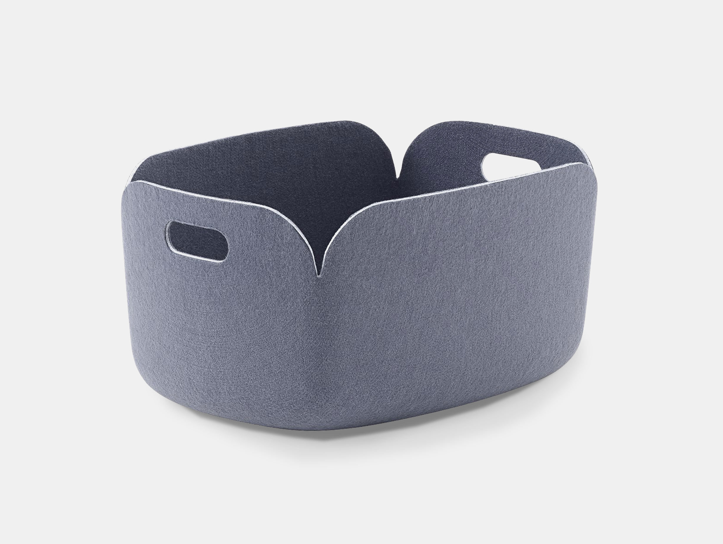 Muuto Restore Basket blue grey