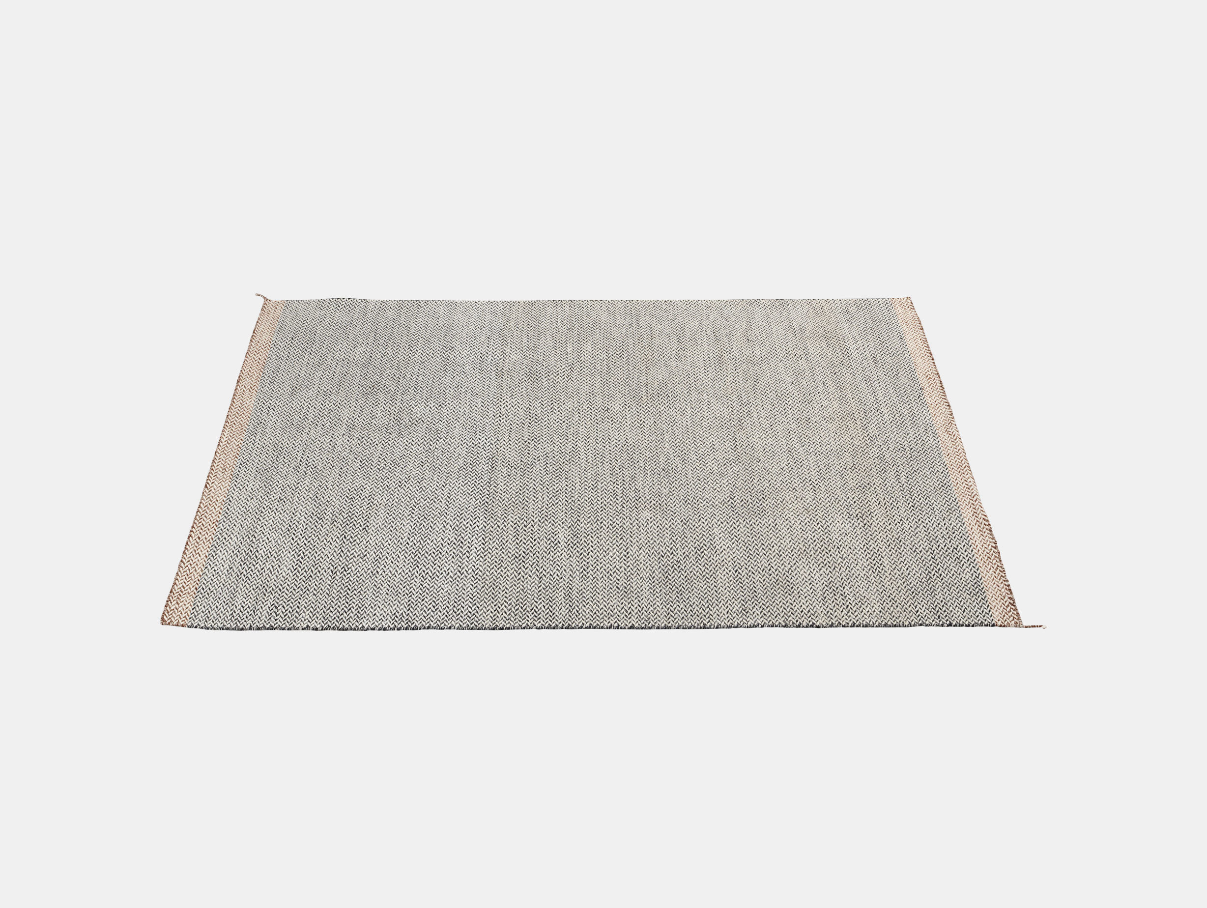 Ply Rug Black White 170X240 Med Res