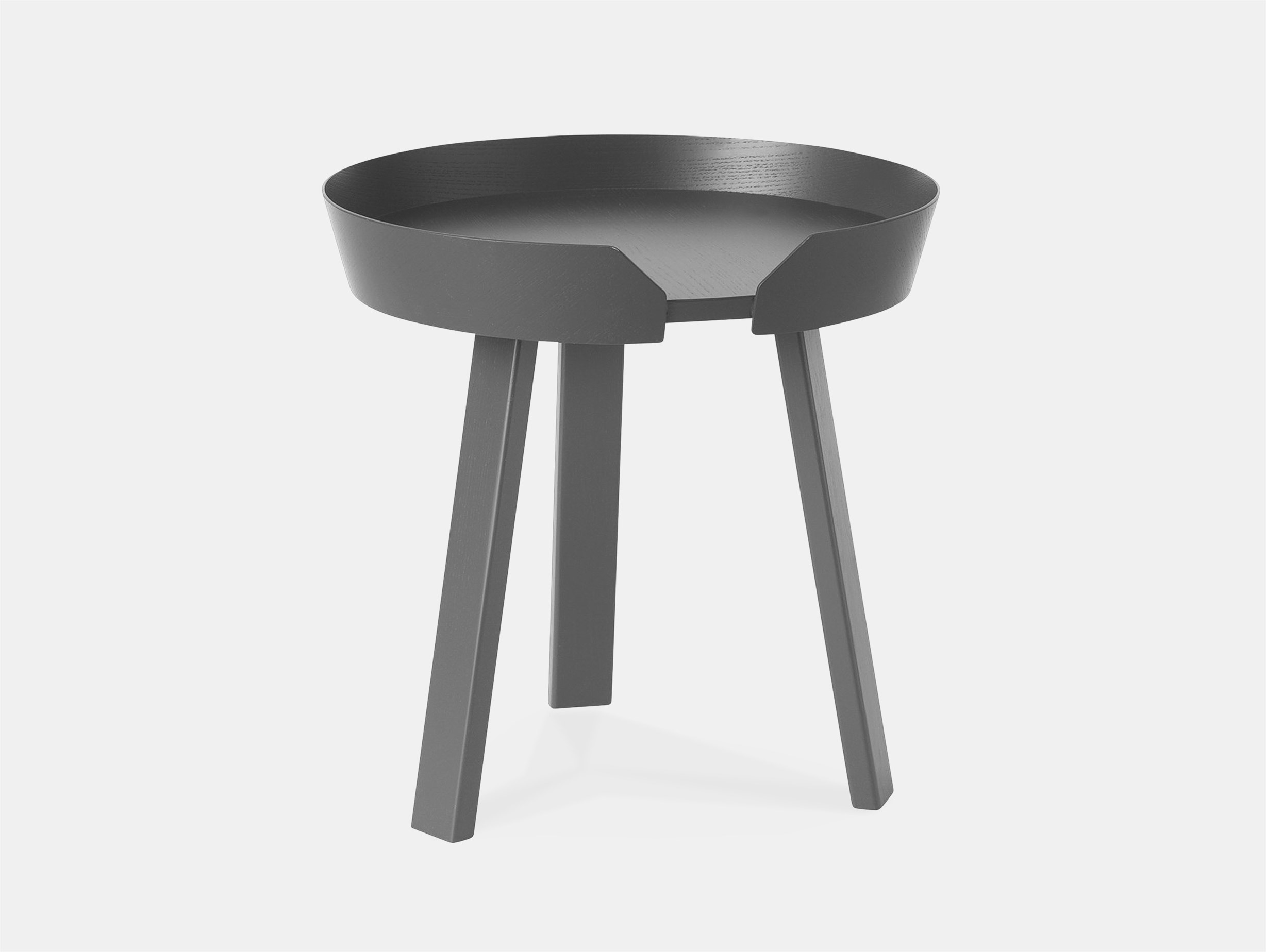 Muuto around coffee table small anthracite