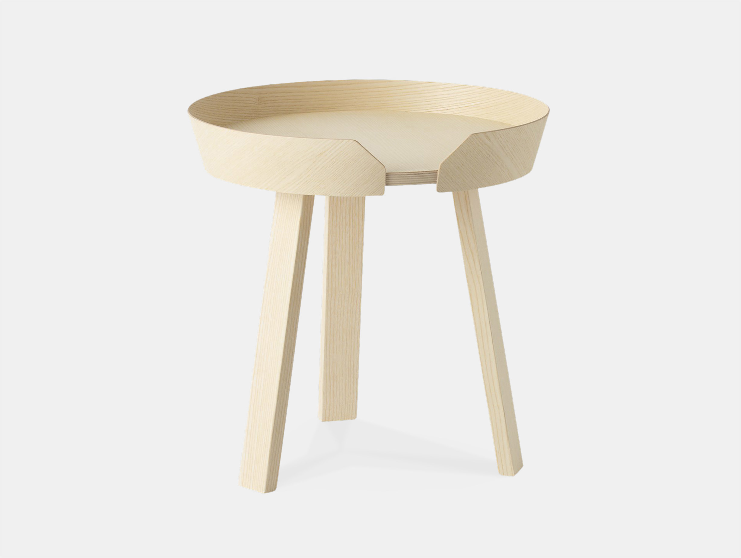 Muuto around coffee table small ash