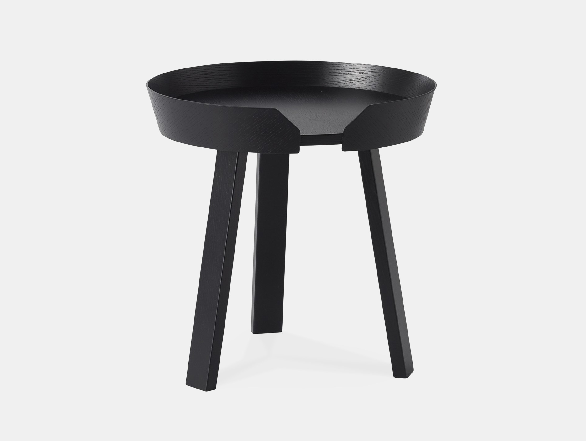 Muuto around coffee table small black