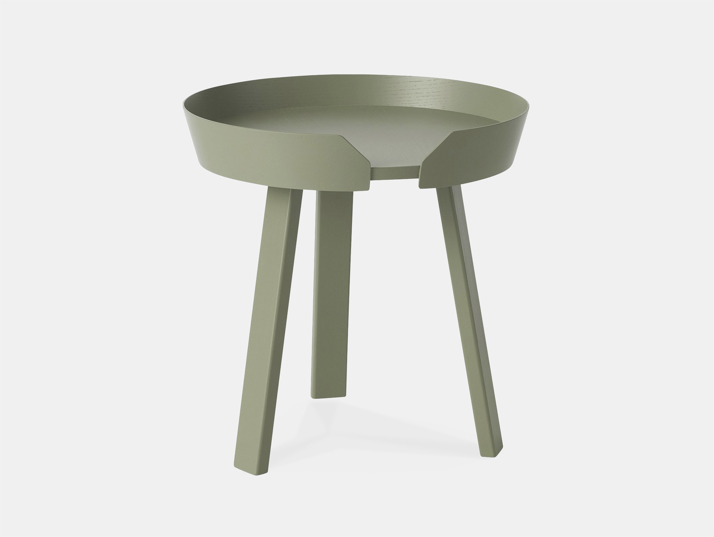 Muuto around coffee table small dusty green