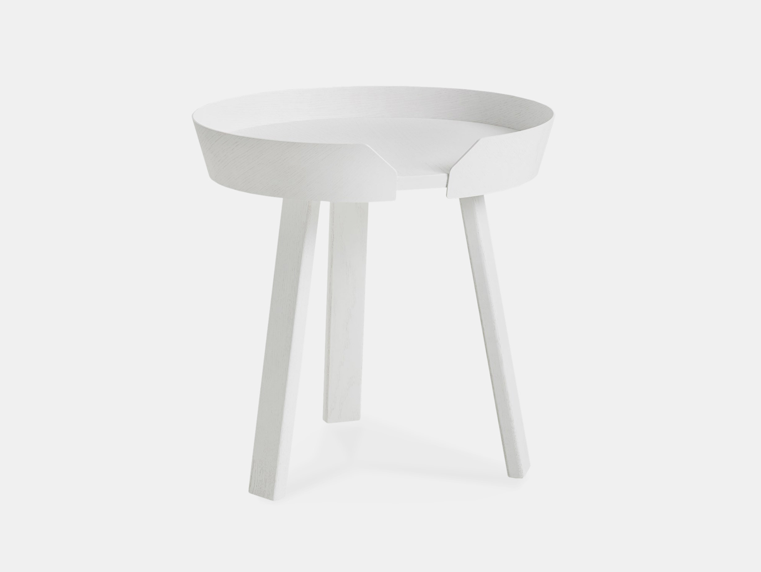 Muuto around coffee table small white 2
