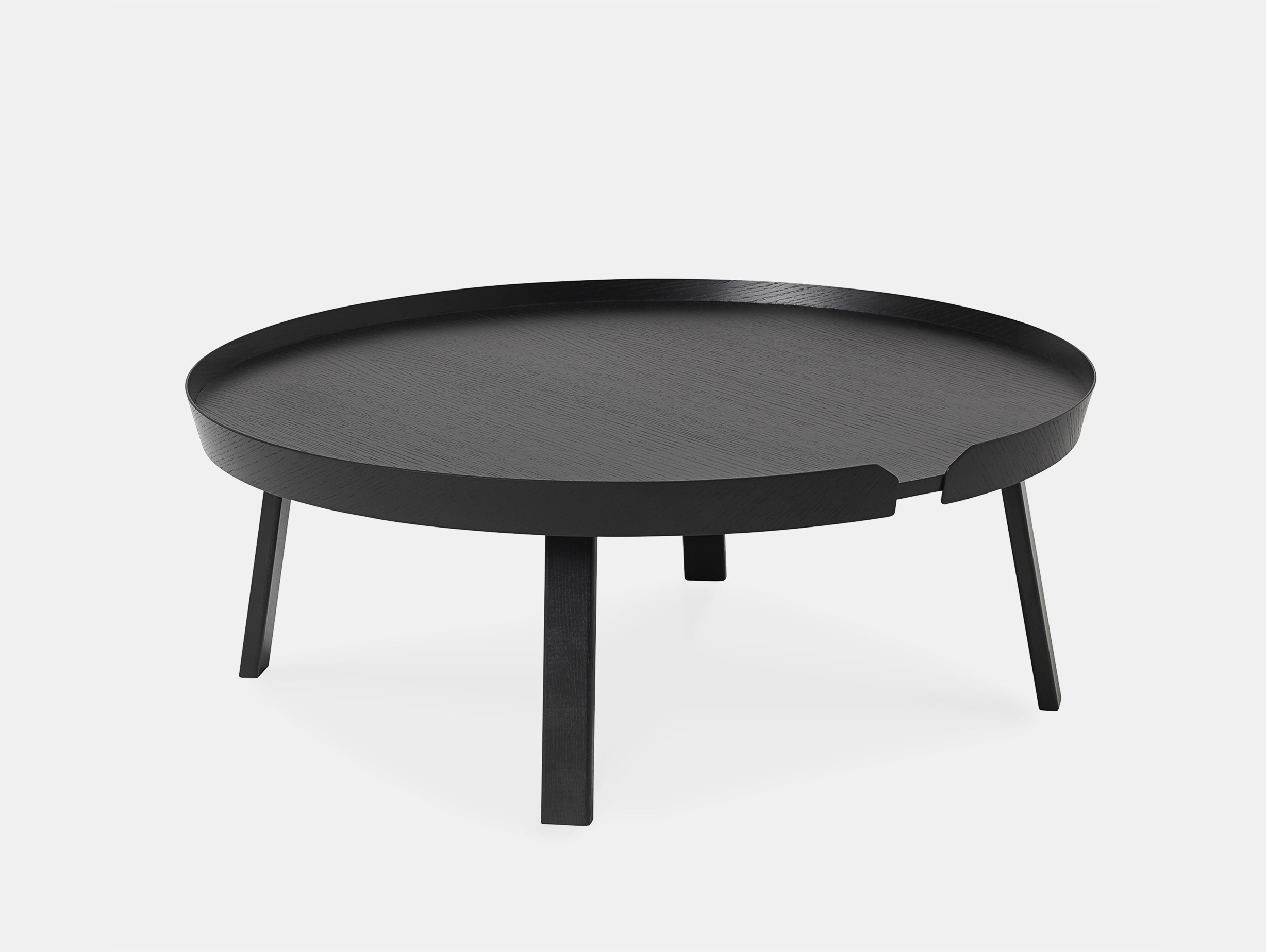 Muuto around coffee table xlarge black