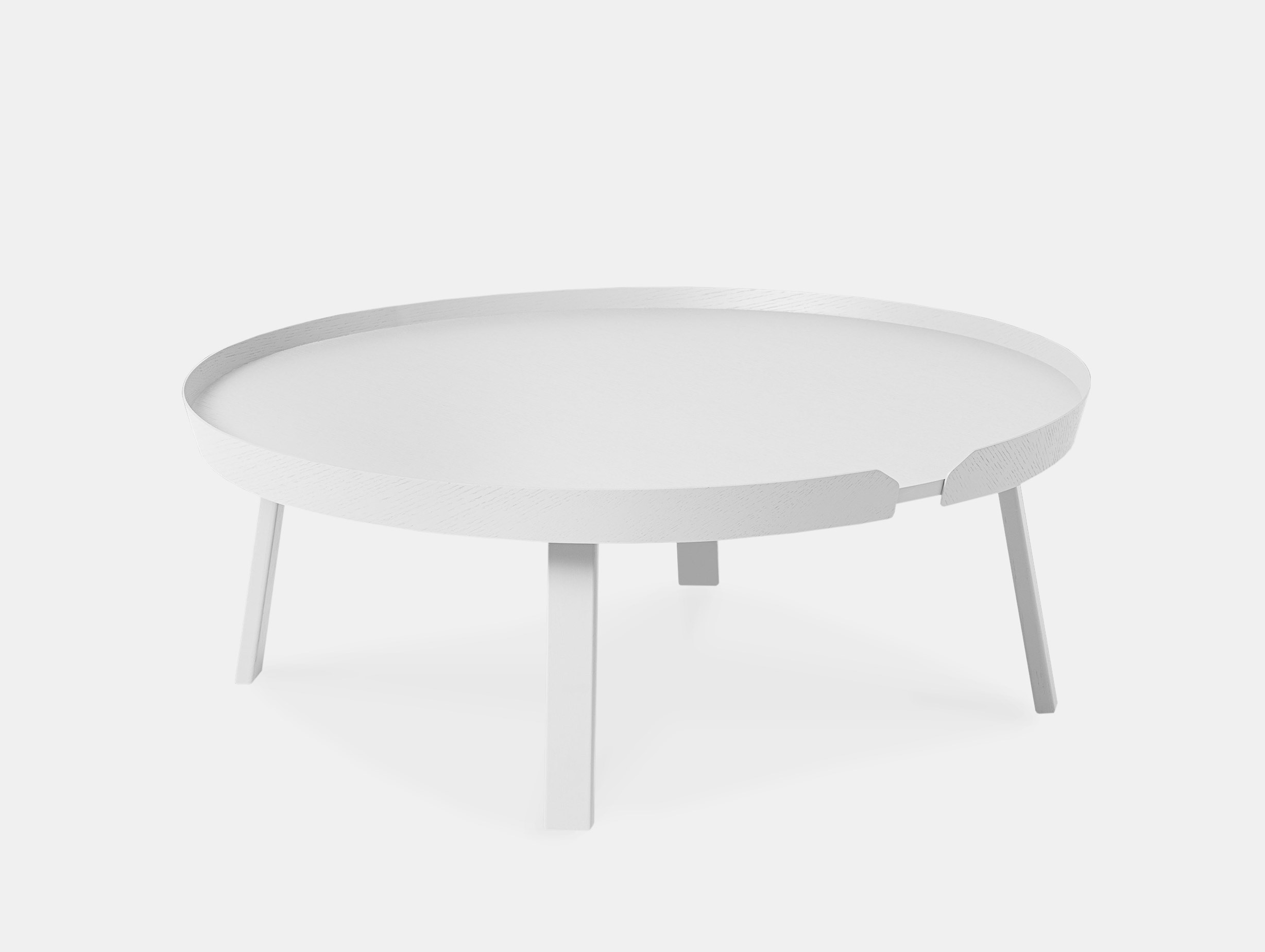 Muuto around coffee table xlarge white