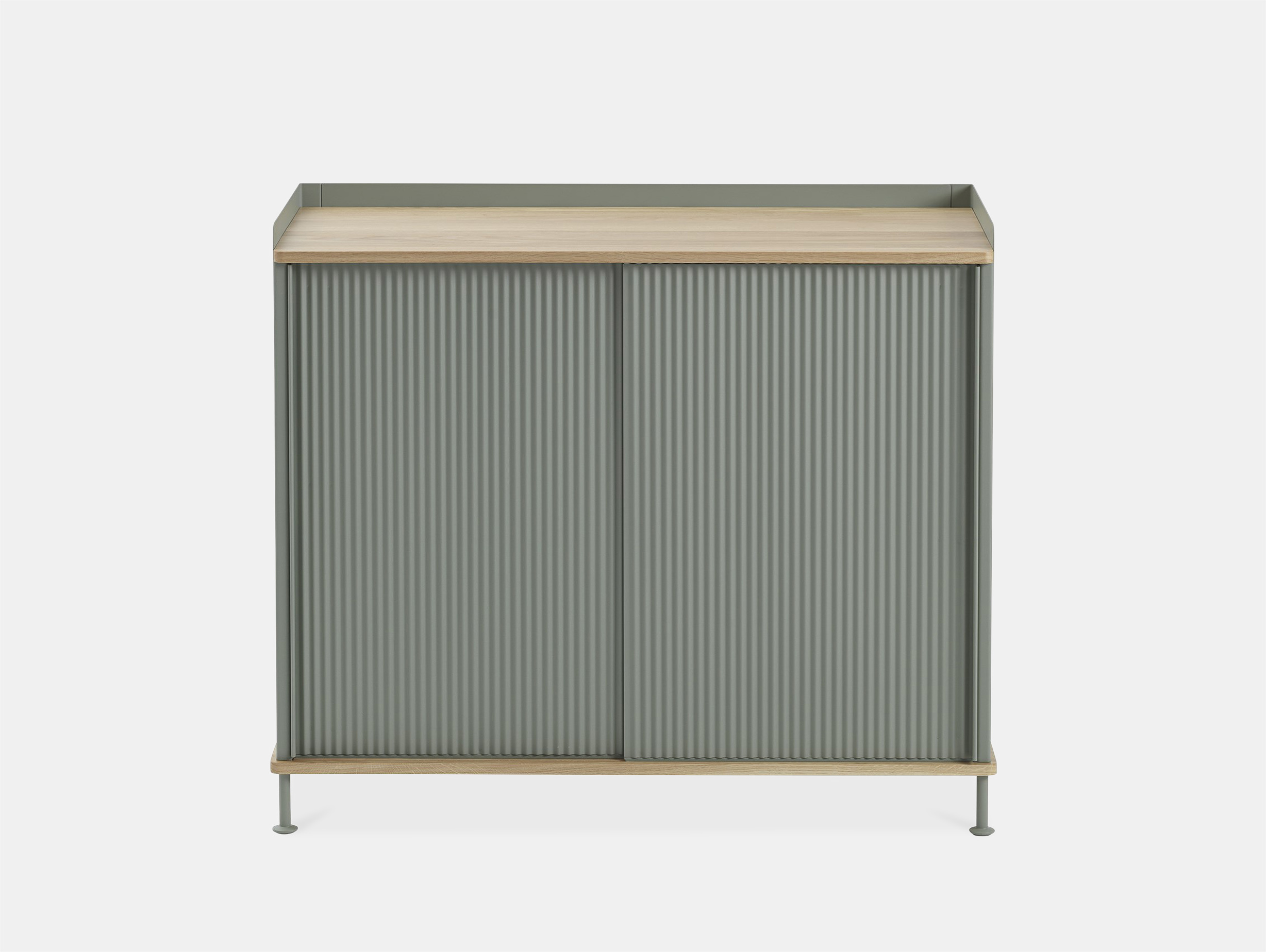 Muuto enfold sideboard tall dusty green 2