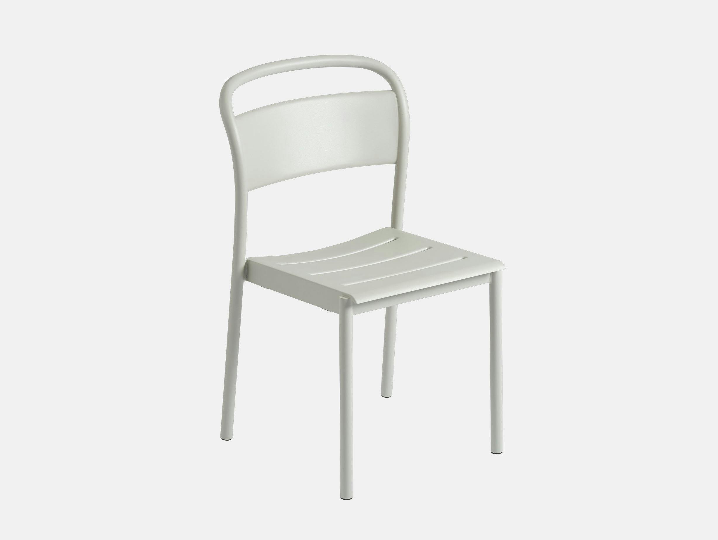 Muuto linear steel chair grey