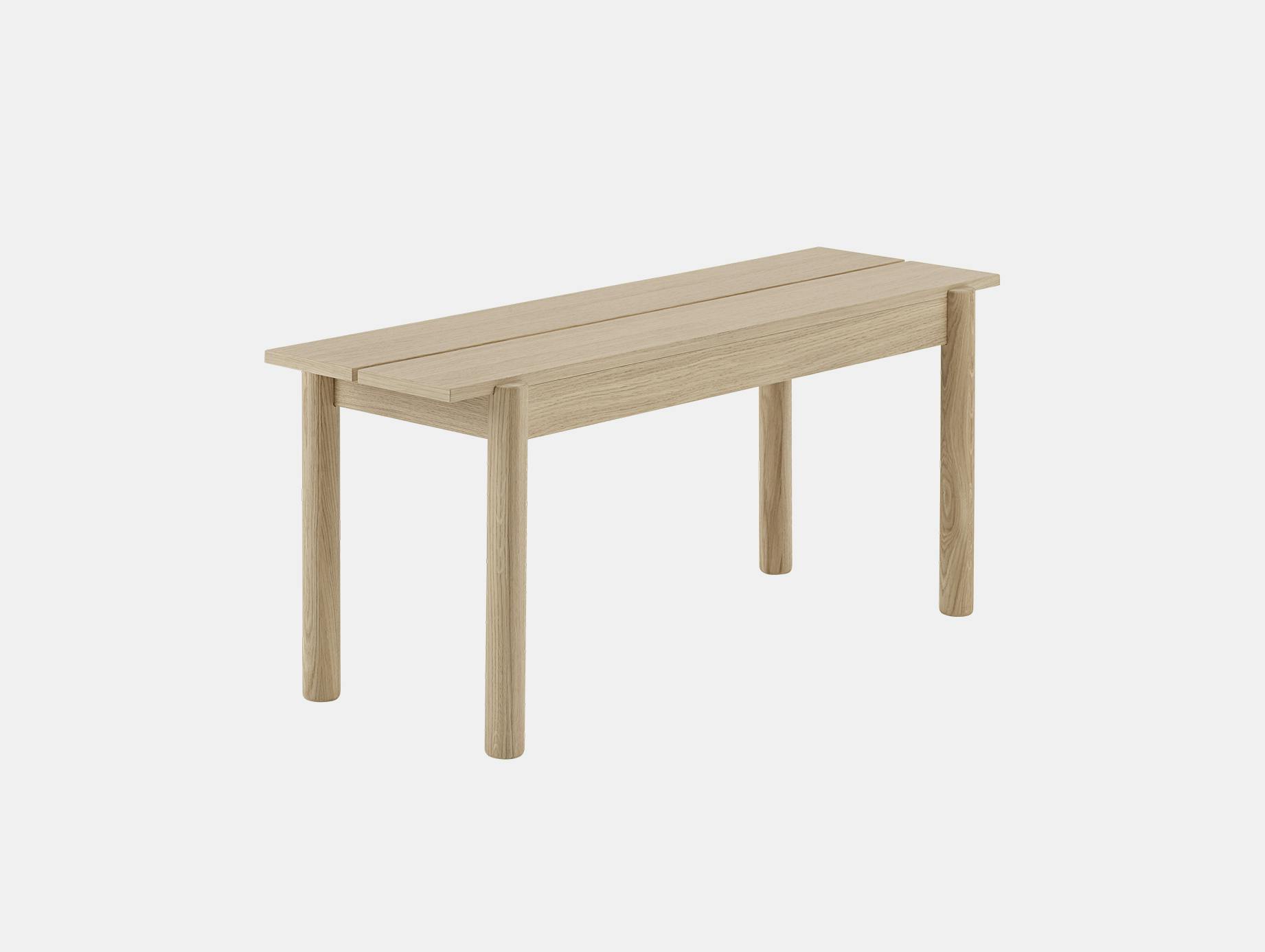 Muuto linear wood bench 110 cm