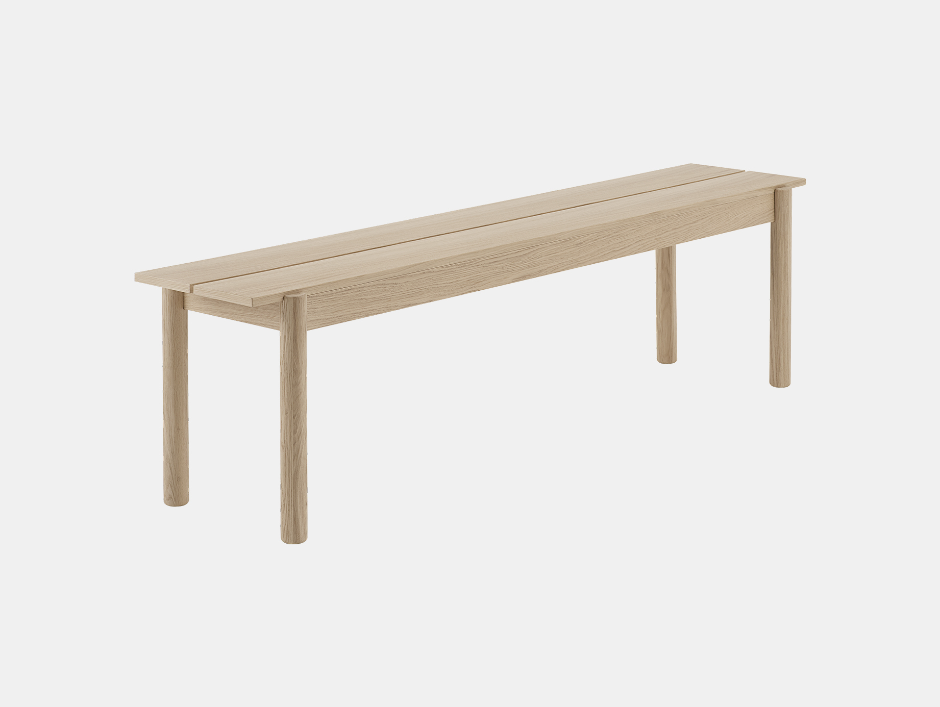 Muuto linear wood bench 170 cm