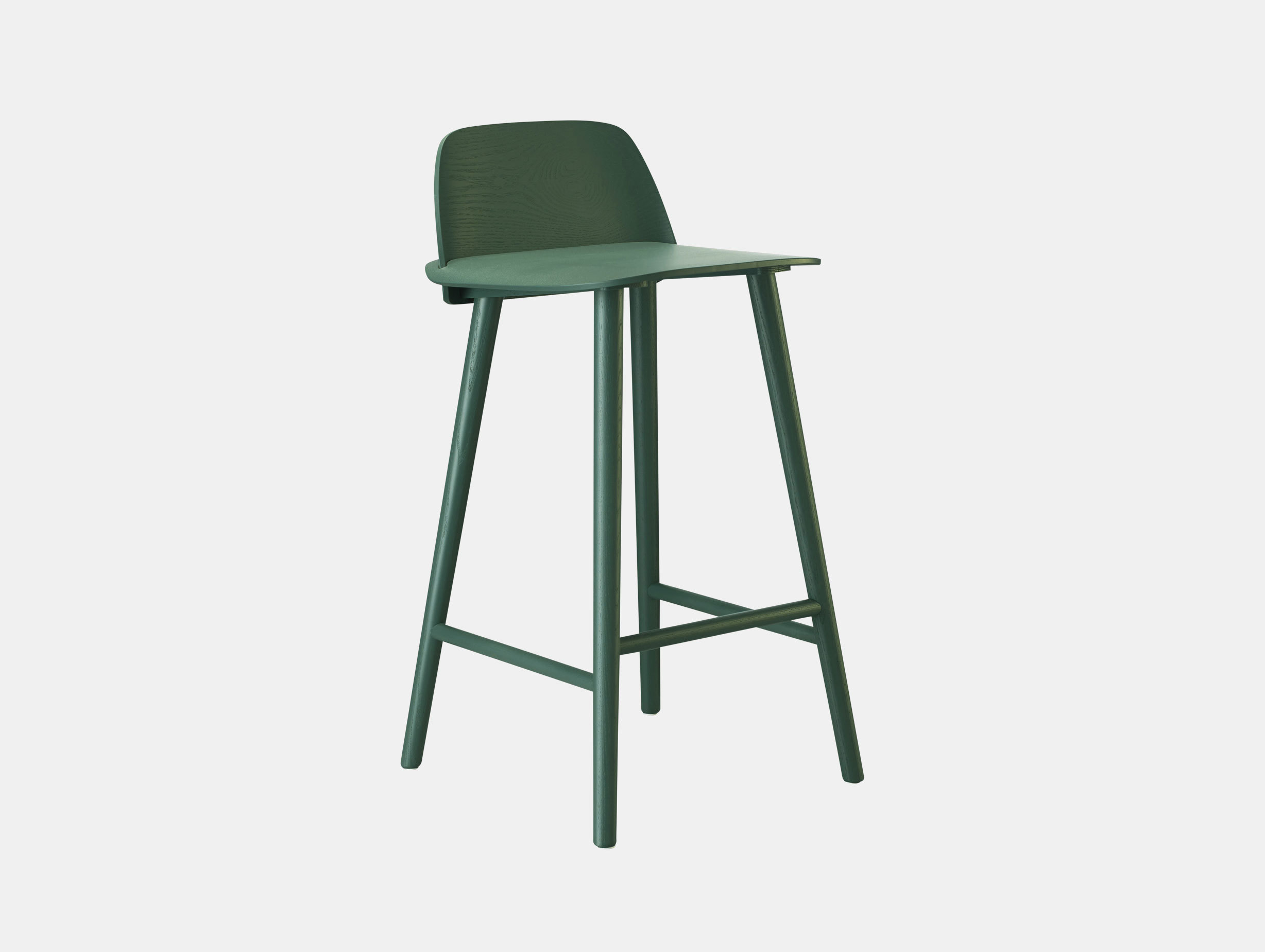 Muuto Nerd Stool Green David Geckeler