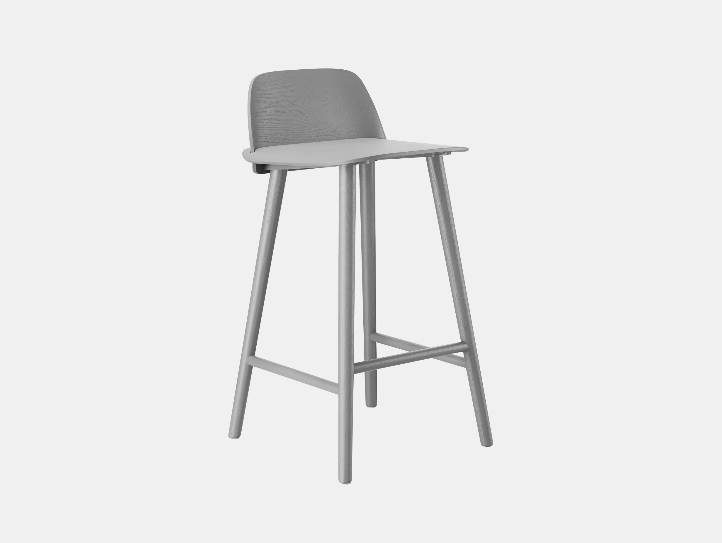 Muuto Nerd Stool Grey David Geckeler