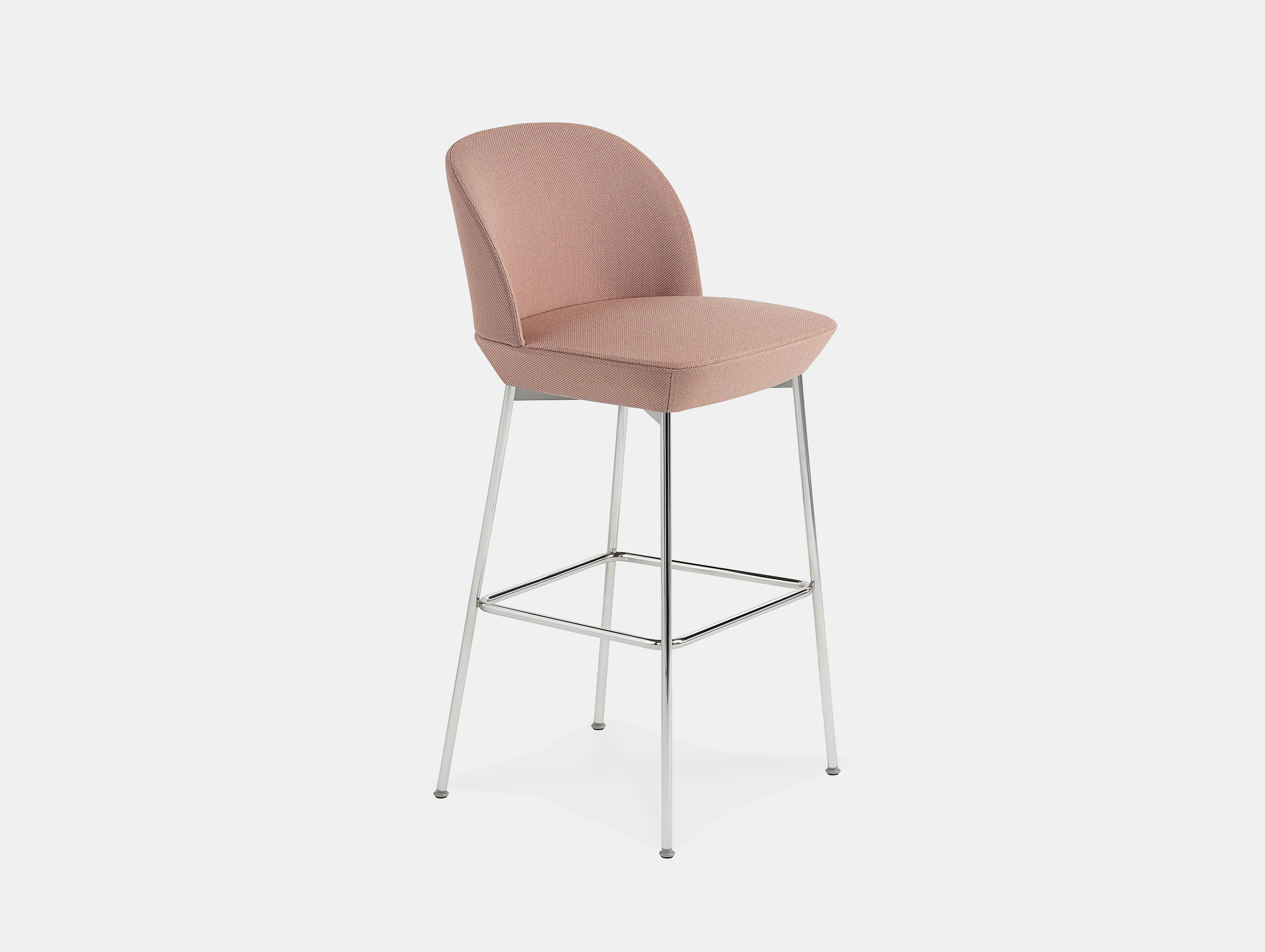 Muuto oslo bar stool tw530 chr 75