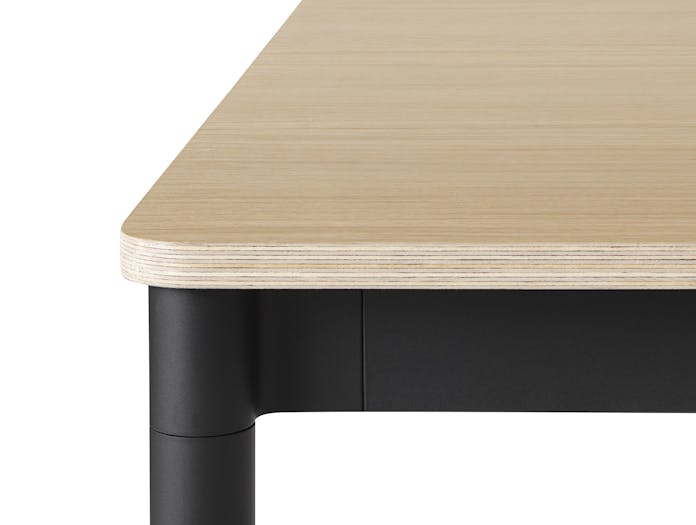 Base Table 250X90 Oak Black Detail Wb Med Res