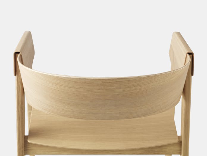 Muuto Cover Chair Oak Detail 1
